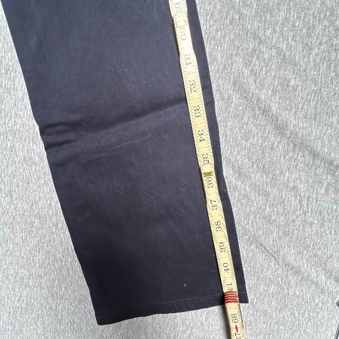 AG Adriano Goldschmied The Everett Slim Straight Pants Navy Blue 31x32