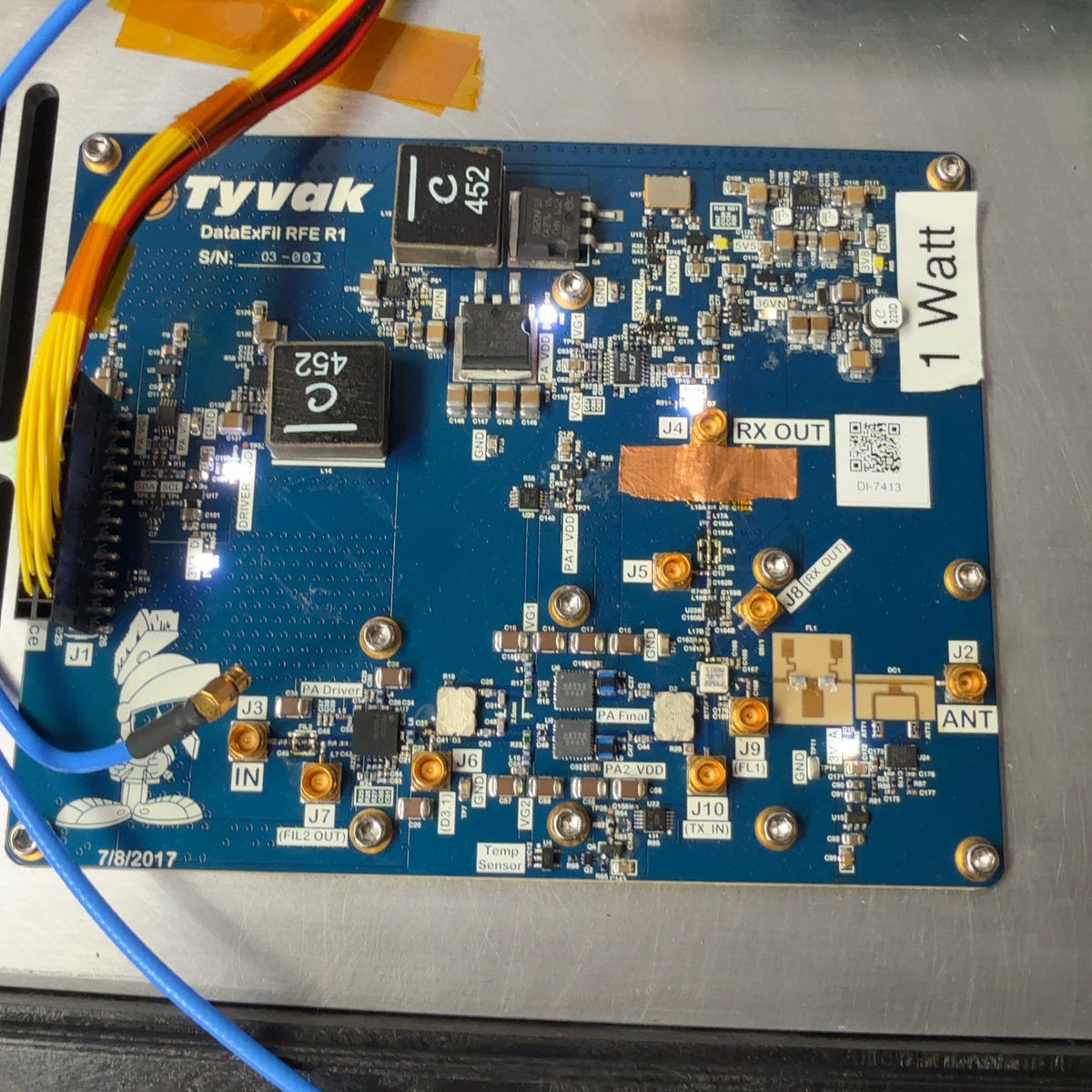 ZedBoard Zynq-7000 Portable SDR Ground Station – Analog Devices RF + Tyvak 1W CubeSat Radio in Pelican Case
