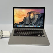 Apple MacBook Pro 13.3" 120GB SSD 8GB DDR3 i5 @ 2.6 GHz Laptop A1502 Silver