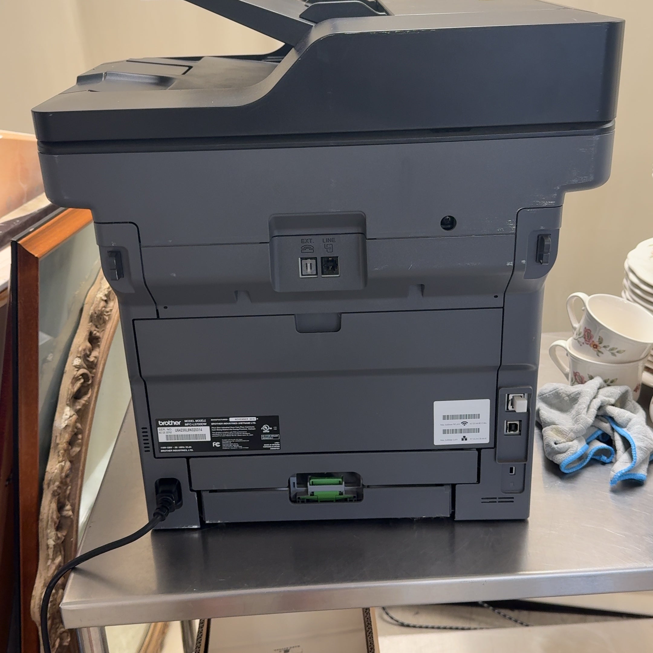 Brother MFC-L5700DW Business Wireless Monochrome Laser All-in-One Printer