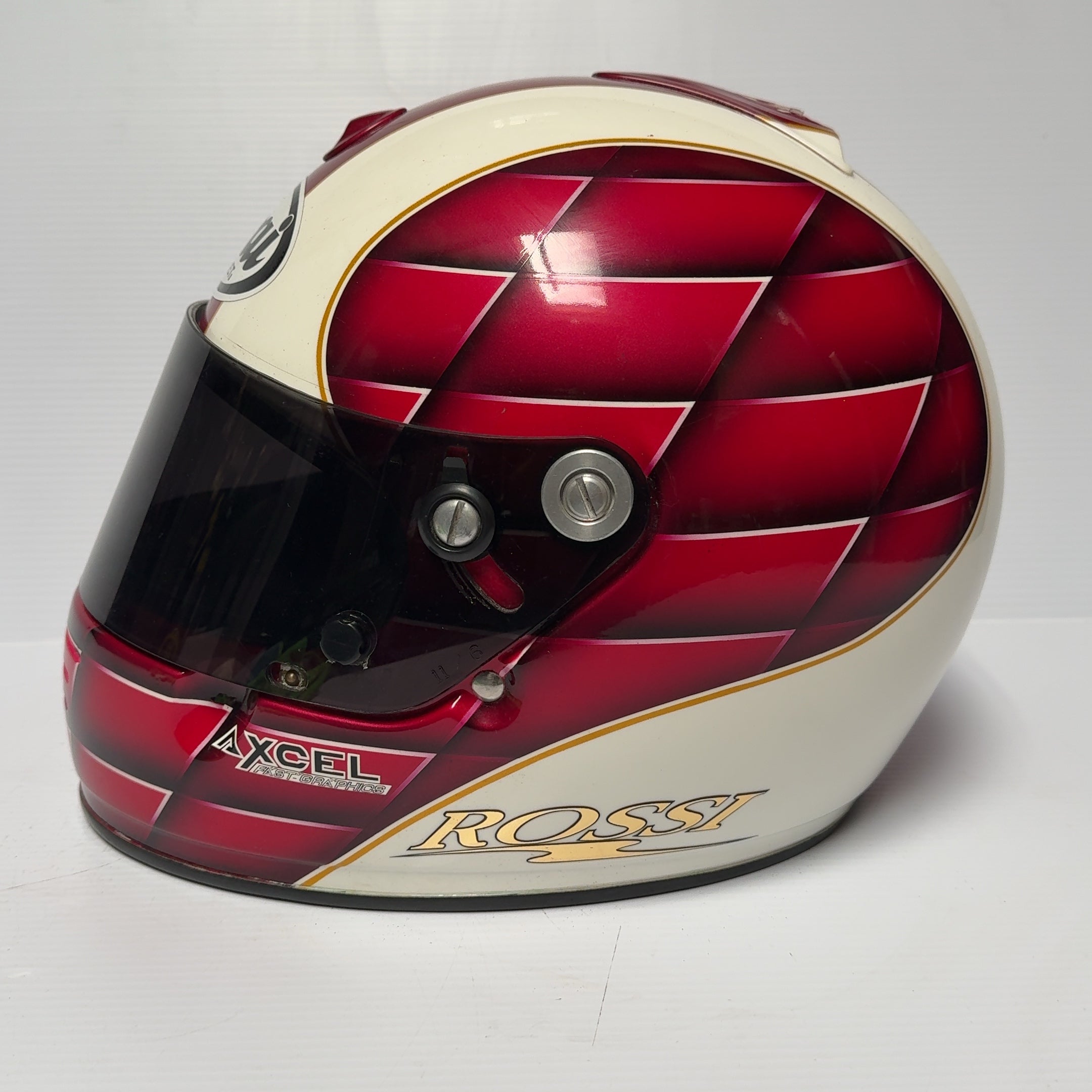 Vintage ARAI Custom Painted Helmet Size XL Made in Japan