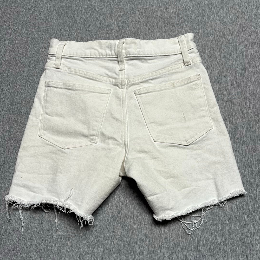 Madewell High-Rise Denim Shorts Raw Hem Sz. 24