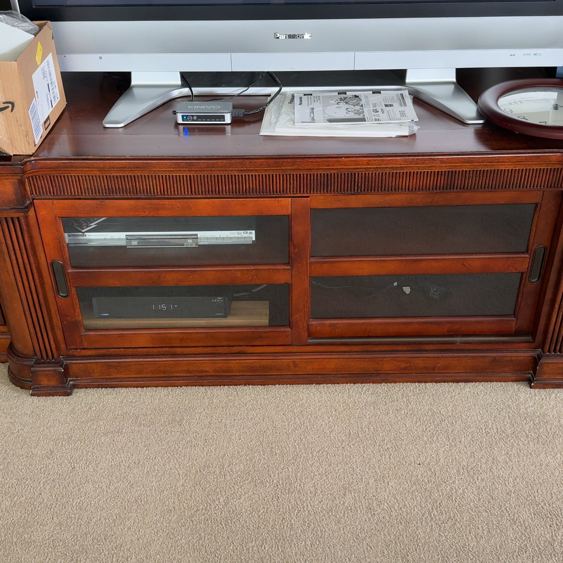 Bassett Furniture John Elway Collection Entertainment Center