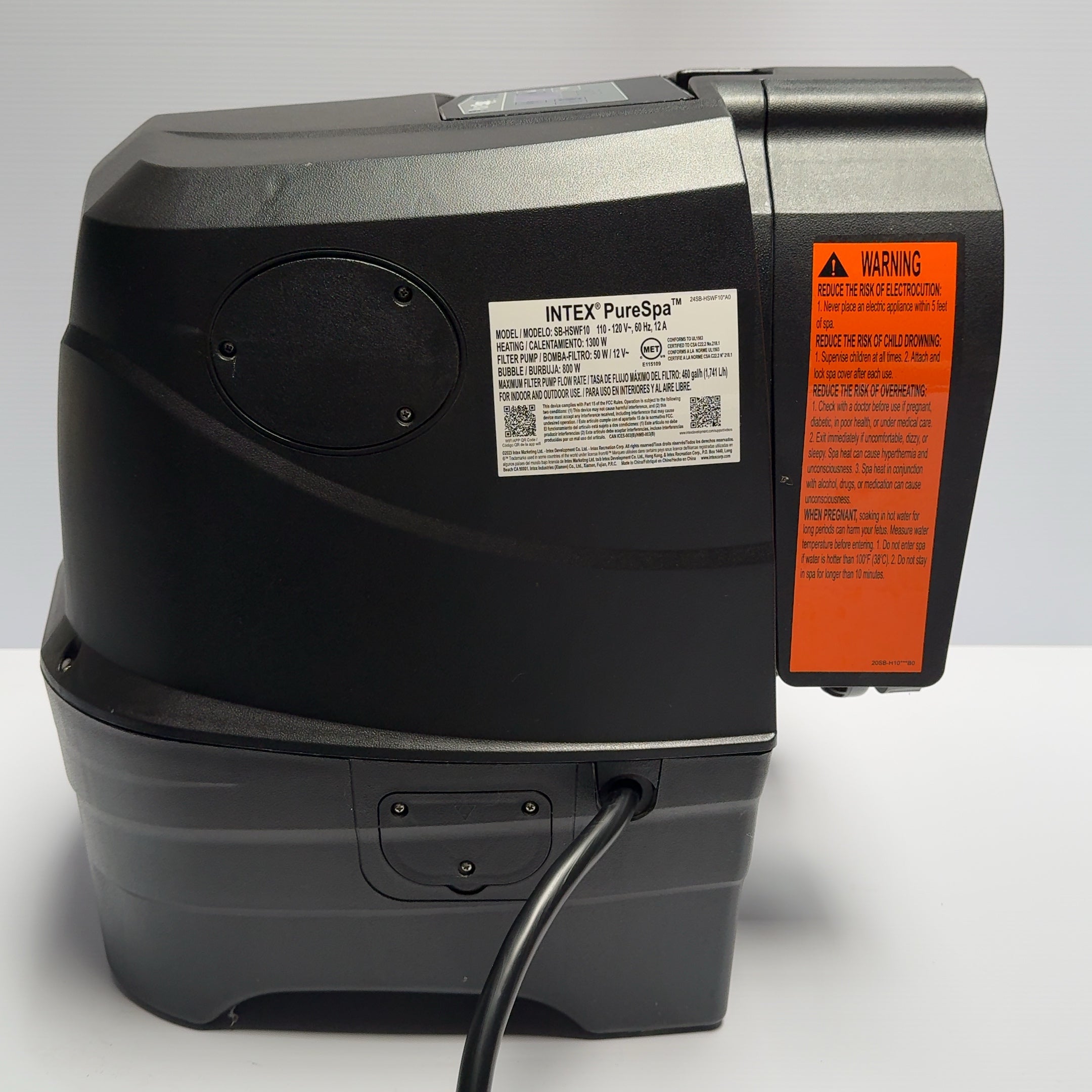 Intex PureSpa SB-HSWF10 Hot Tub Spa Pump With WiFi Capabilities