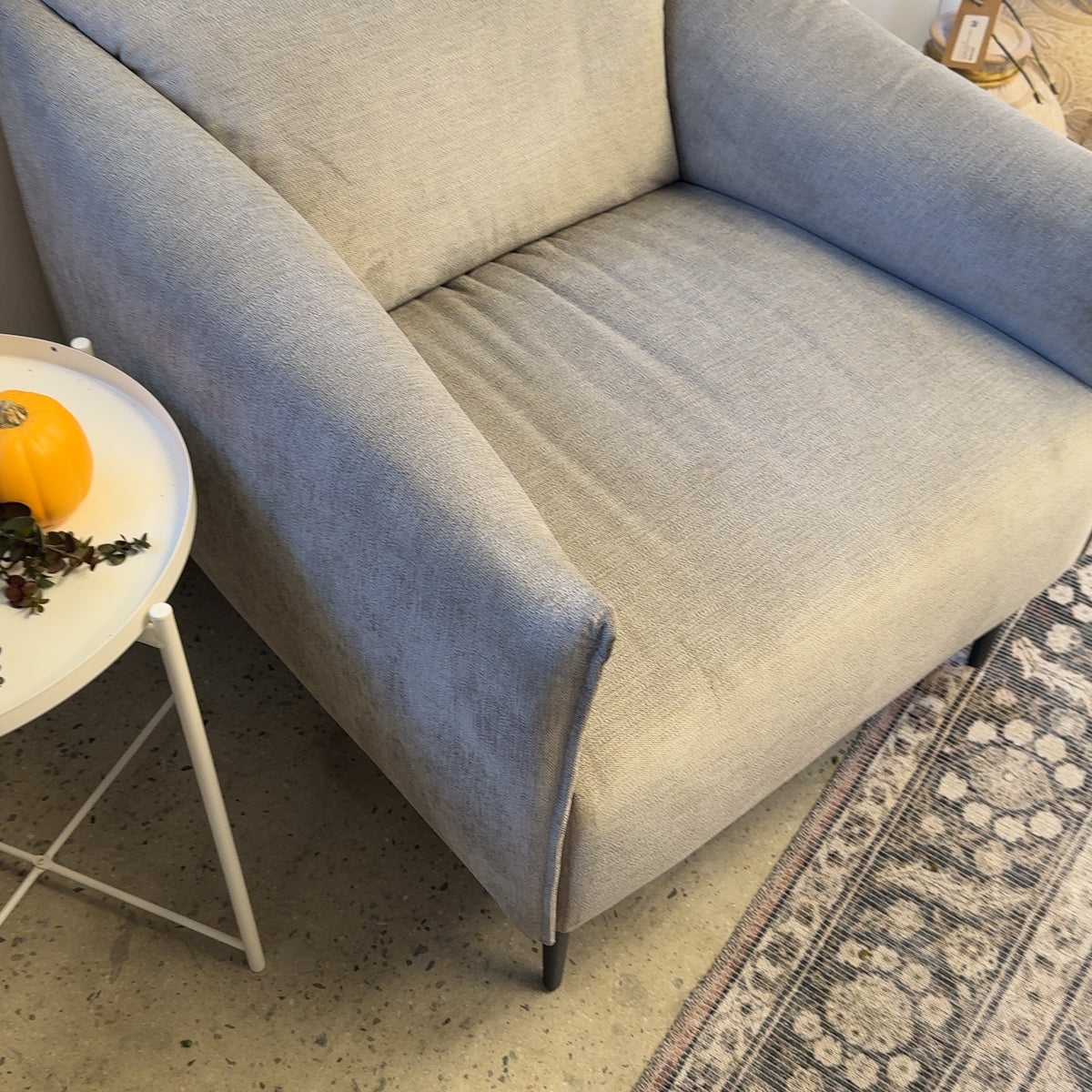 W. Schillig Sally Arm Chair in Gray Modern Design