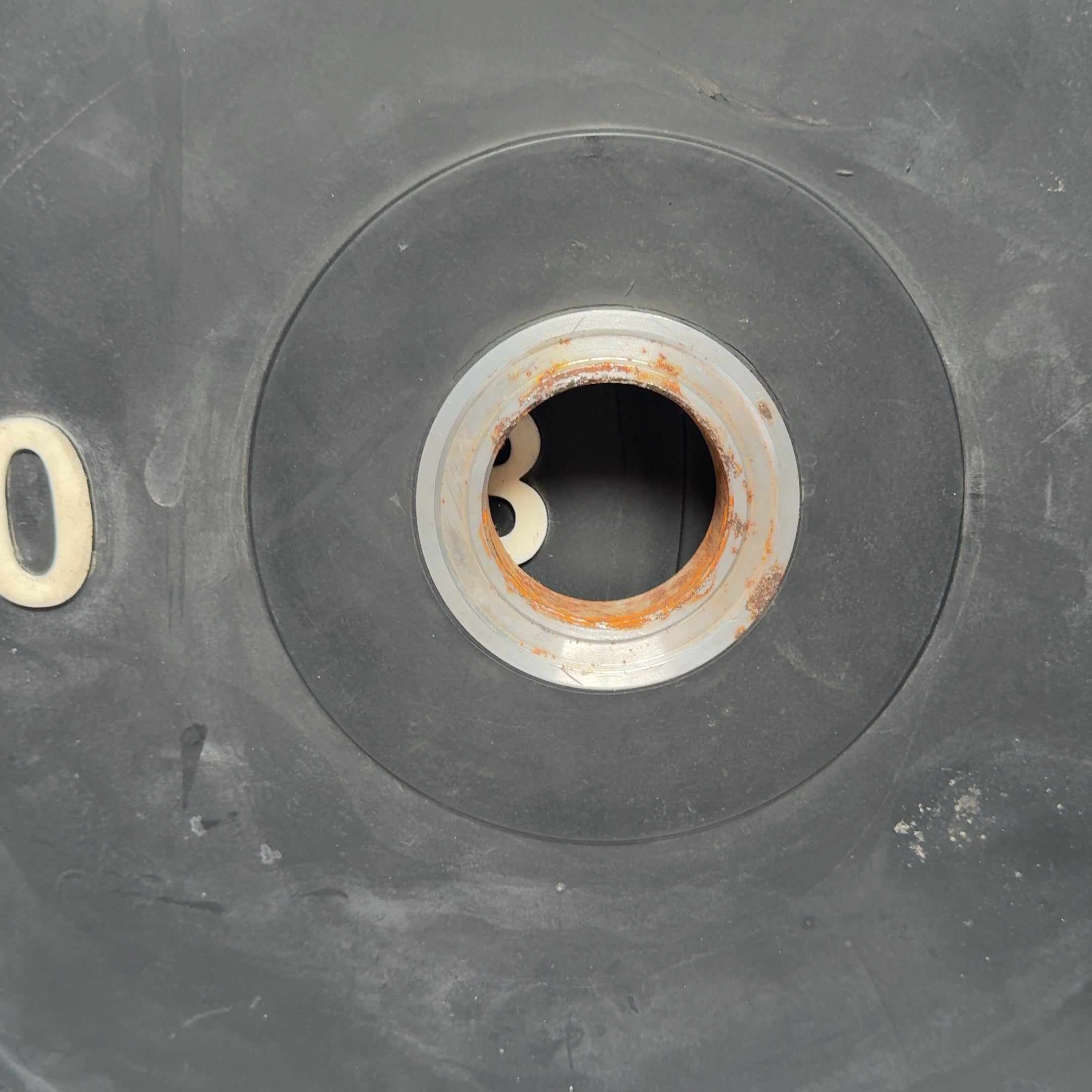 2 - UMAX 10 Pound Olympic Bumper Plates