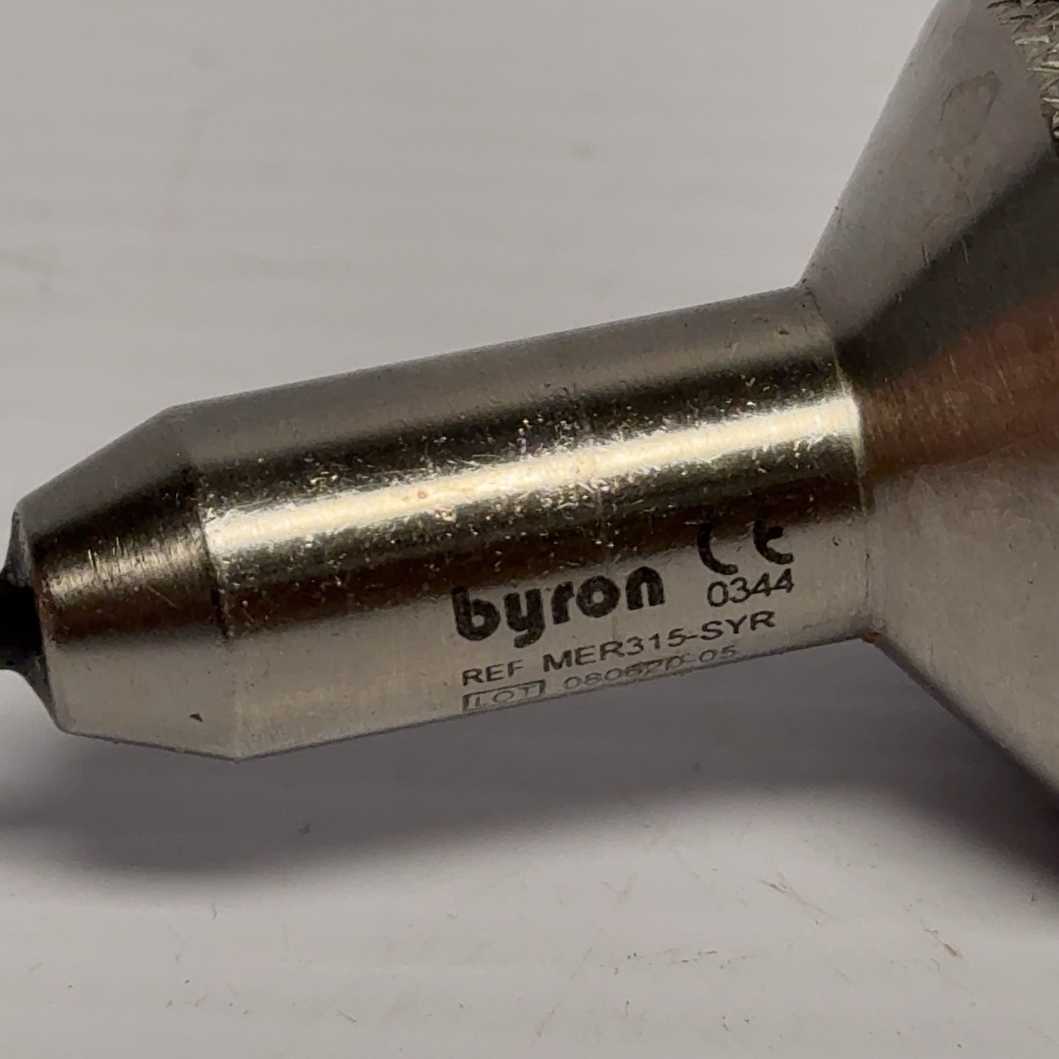 Byron Toomey Tip Cannula Mercedes 15cm Laparoscopic Instrument MER315-SYR