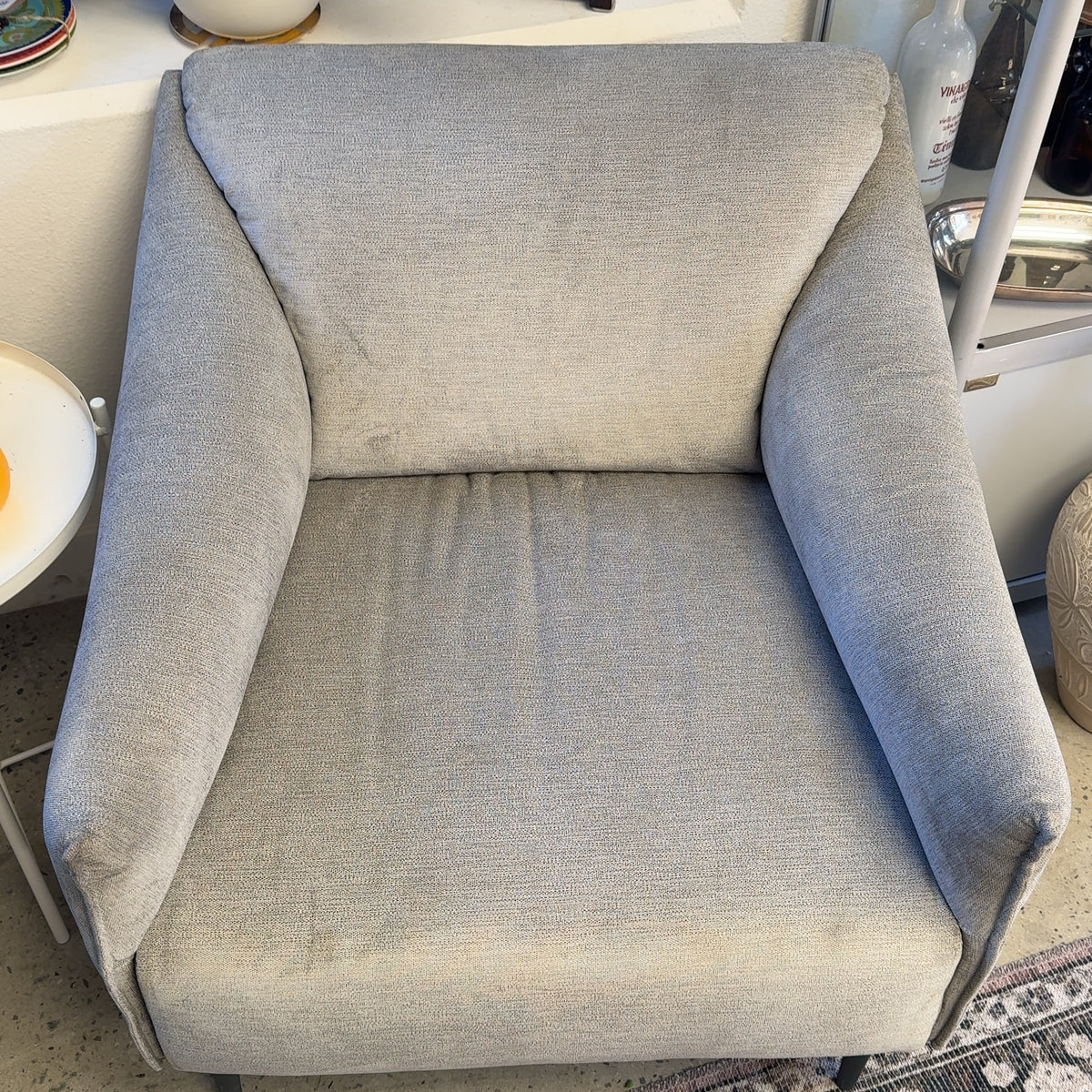 W. Schillig Sally Arm Chair in Gray Modern Design