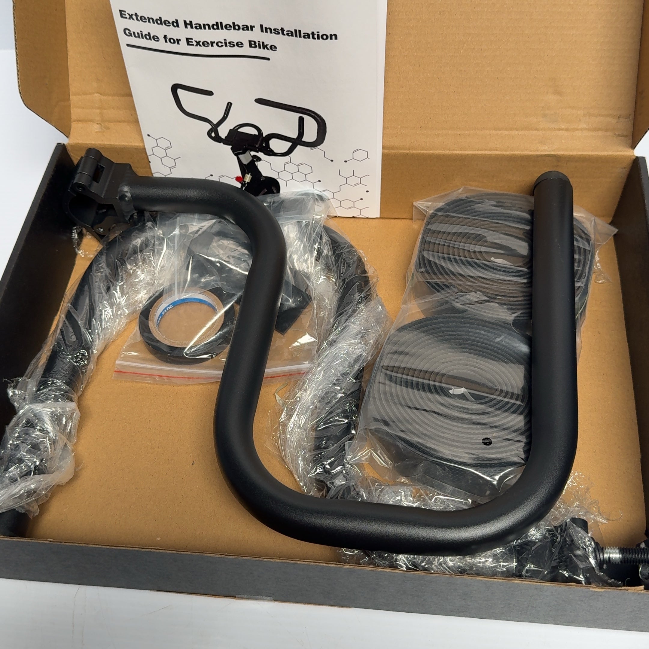 Neacus U-Shaped Exercise Bike Handlebar Extenders NEW!