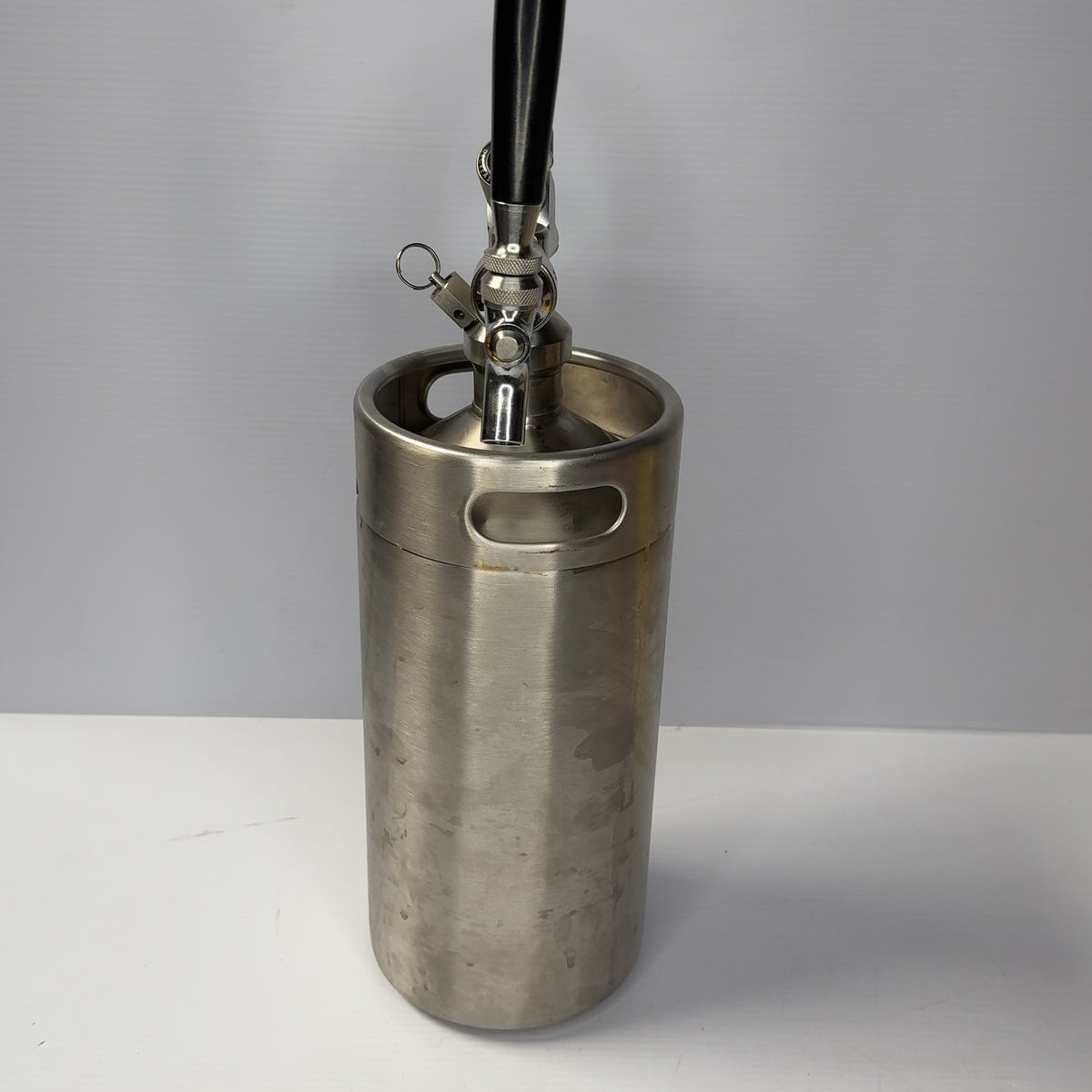 Mini Stainless Steel Beer Keg, Portable Home Dispenser System