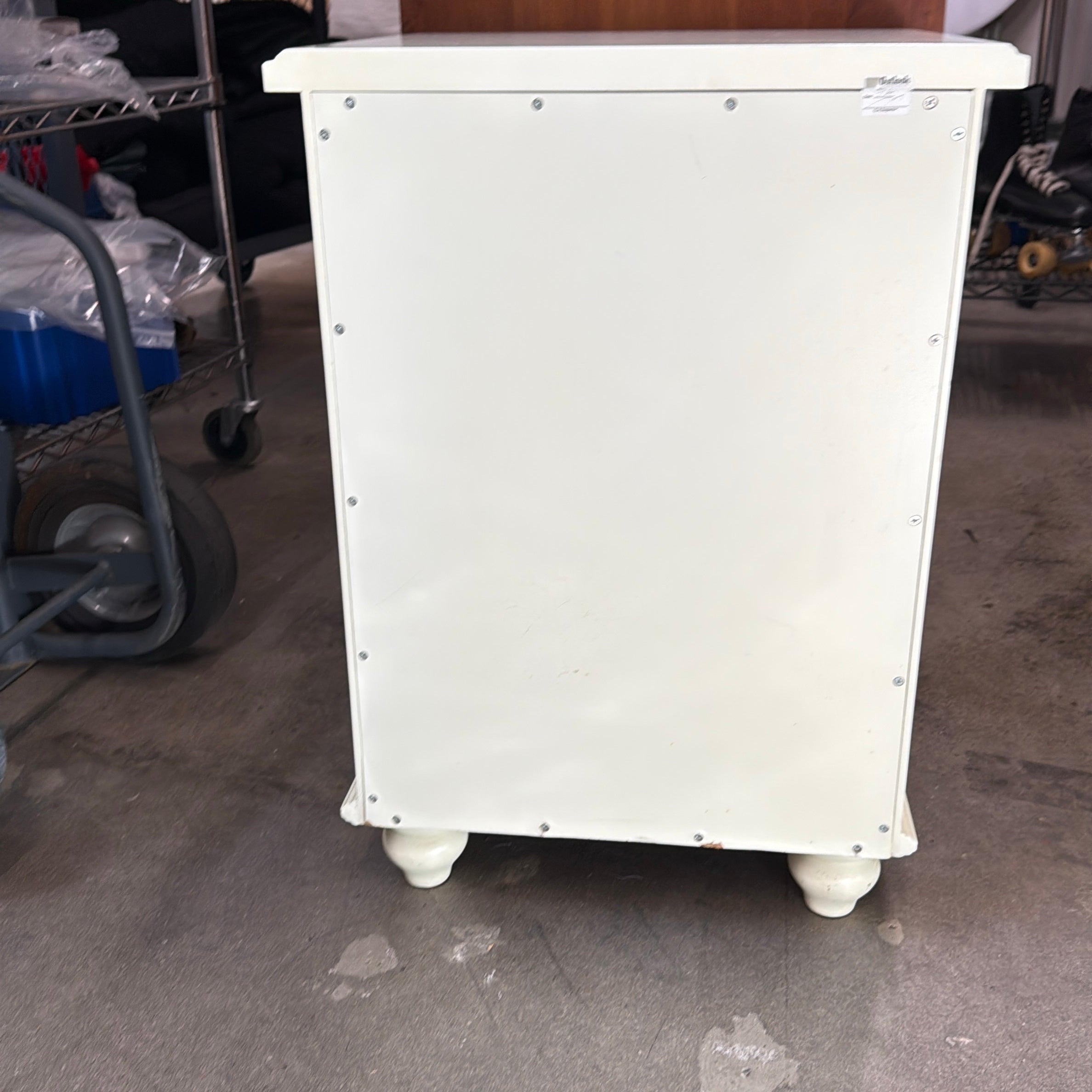 White Wood Night Stand
