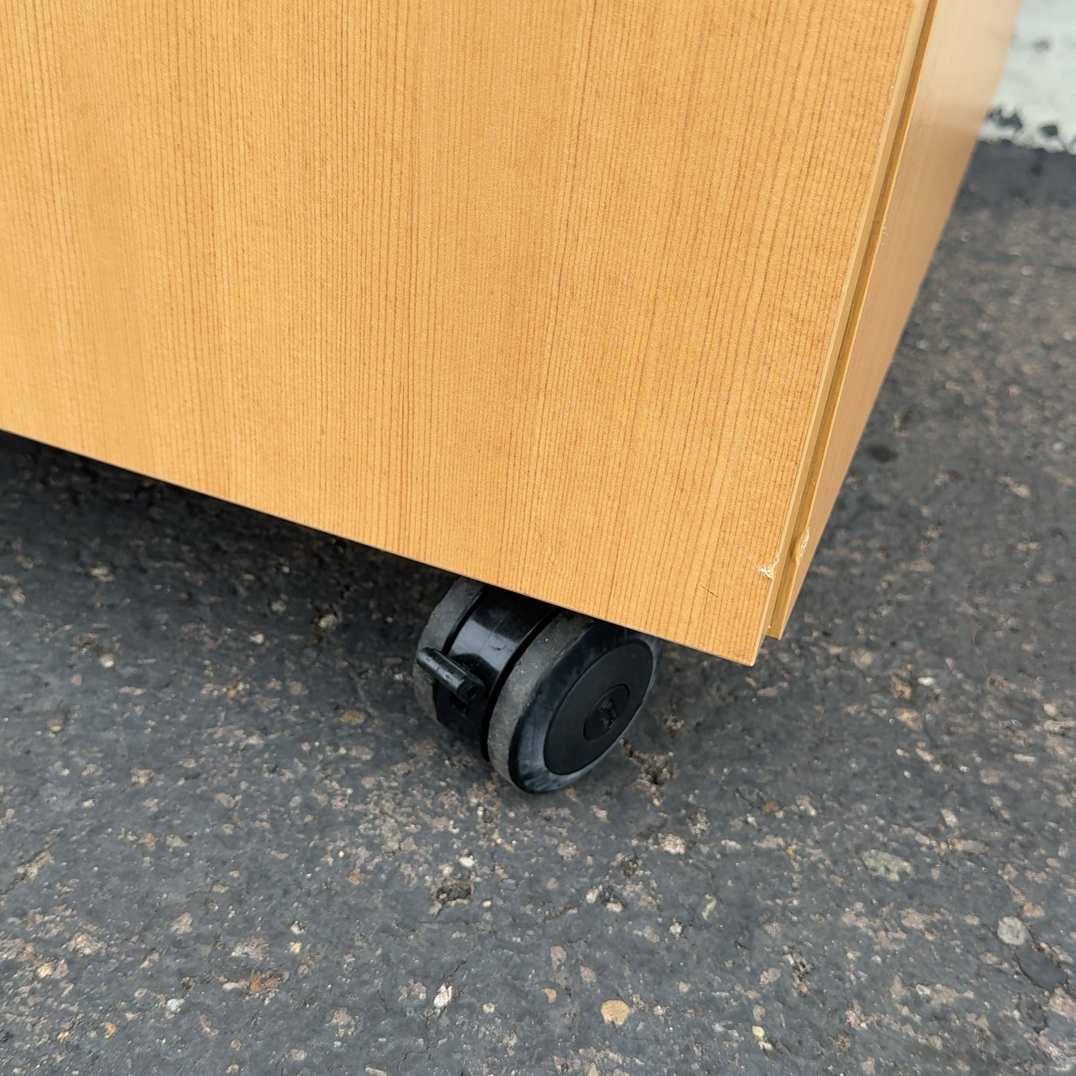 Rolling 2-Drawer File Cabinet Heavy Duty!