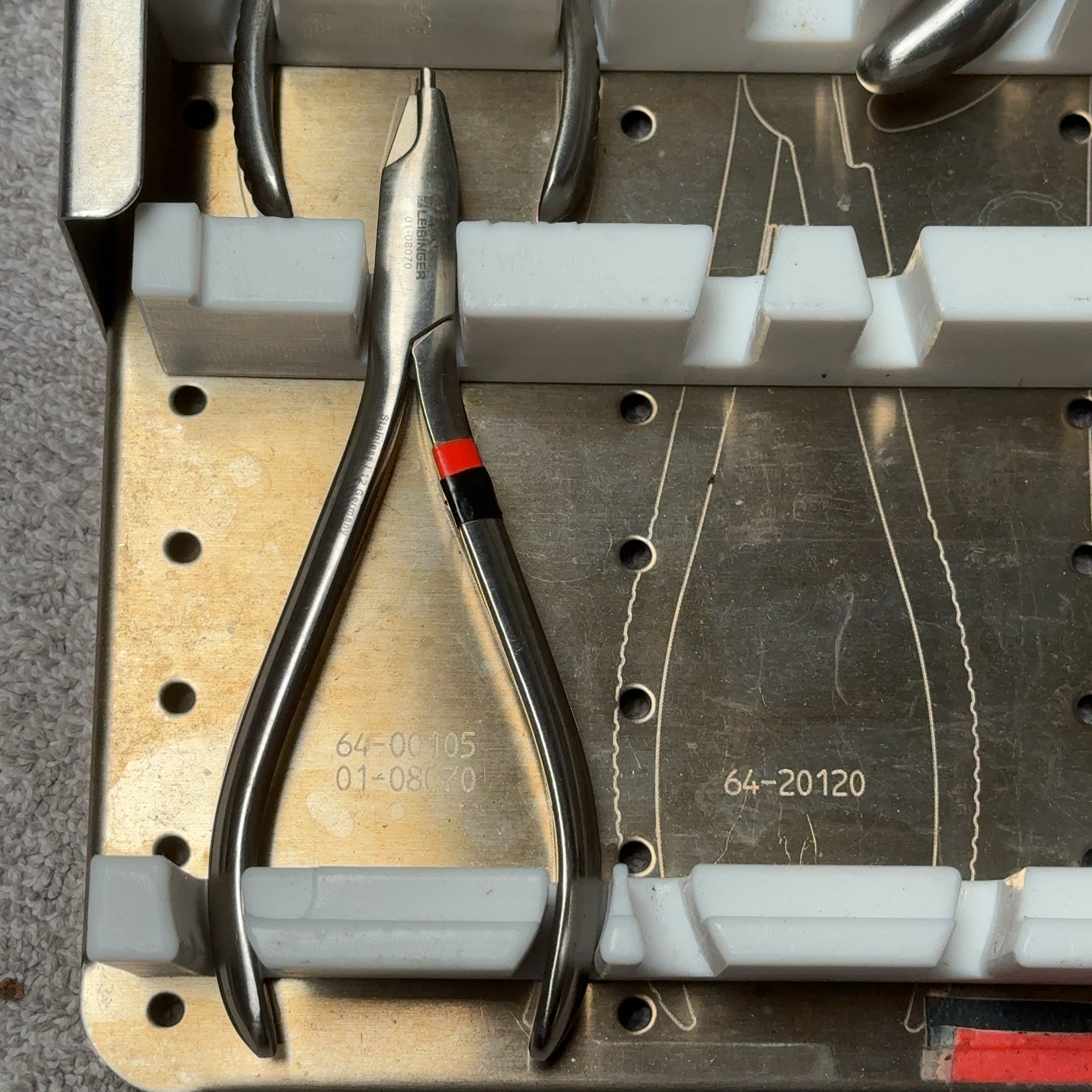 Leibinger Insert Tray Tool Holder w/ Tools