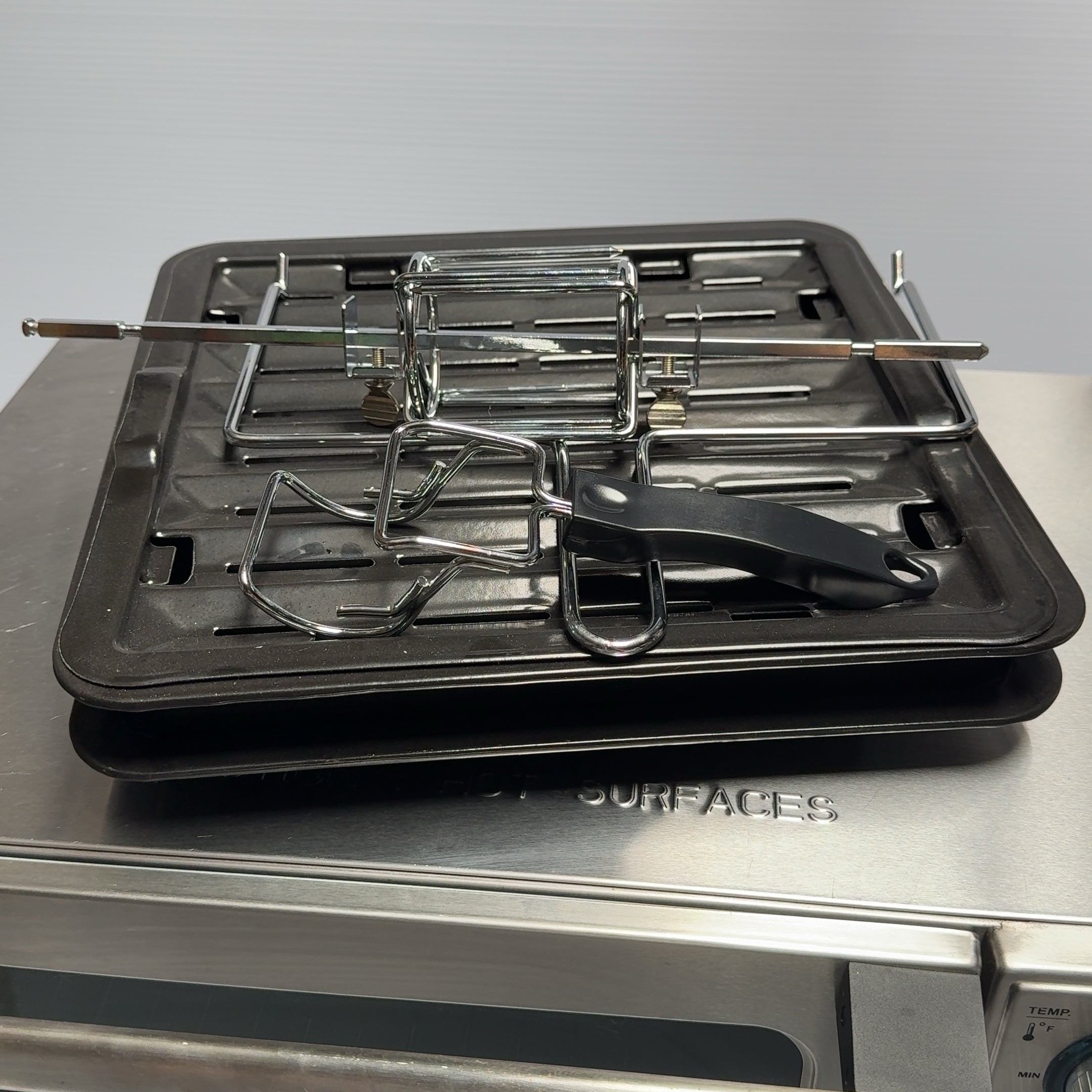 Gemelli Home Oven, Professional Grade Convection Oven with Built-In Rotisserie