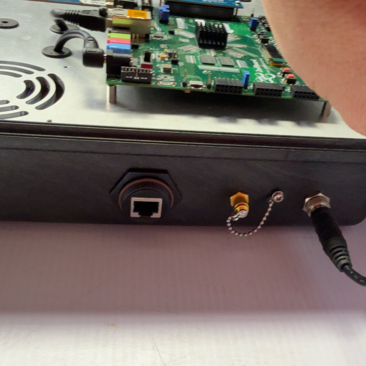 ZedBoard Zynq-7000 Portable SDR Ground Station – Analog Devices RF + Tyvak 1W CubeSat Radio in Pelican Case