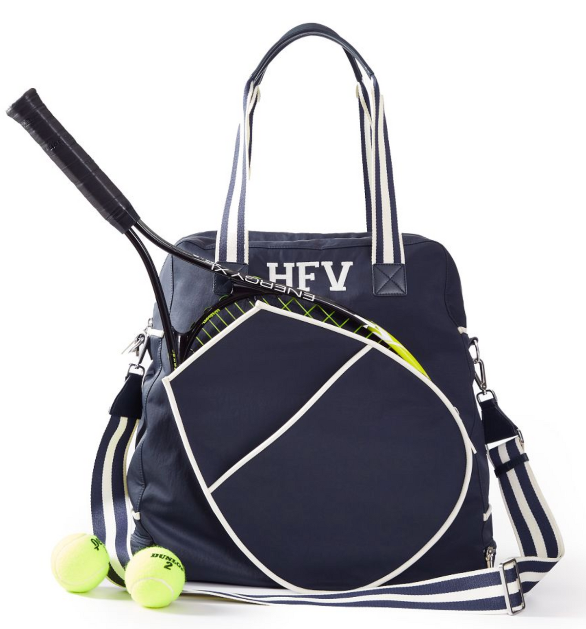 Mark & Graham Sporty Stripe Tennis Tote NEW!