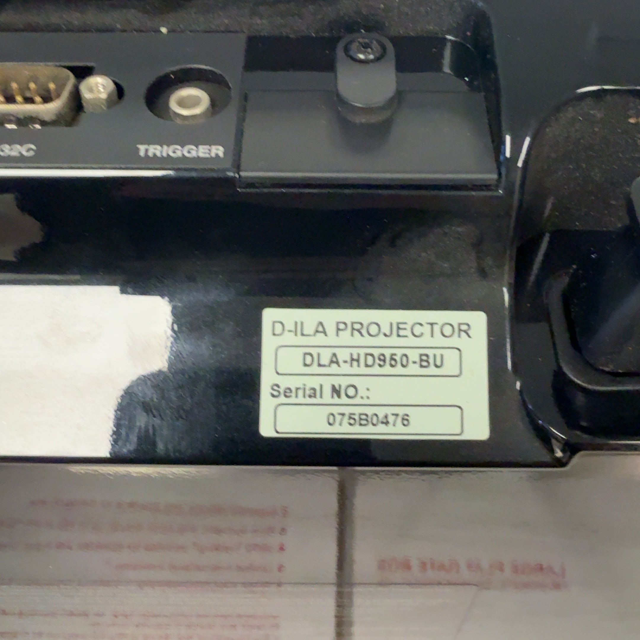 JVC DLA-HD950-BU True HD 1080p D-ILA Projector + Remote + Ceiling Mount