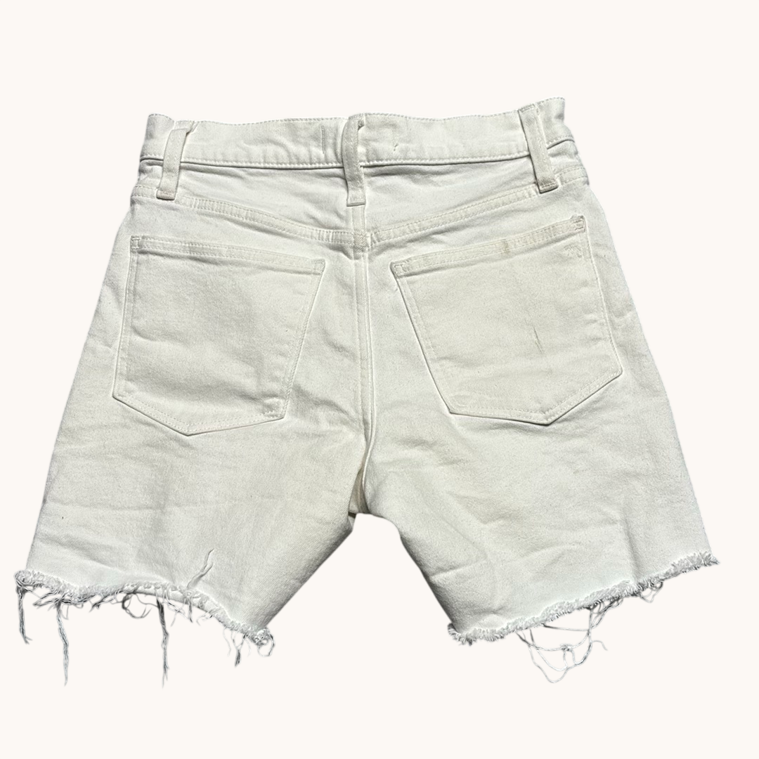 Madewell High-Rise Denim Shorts Raw Hem Sz. 24
