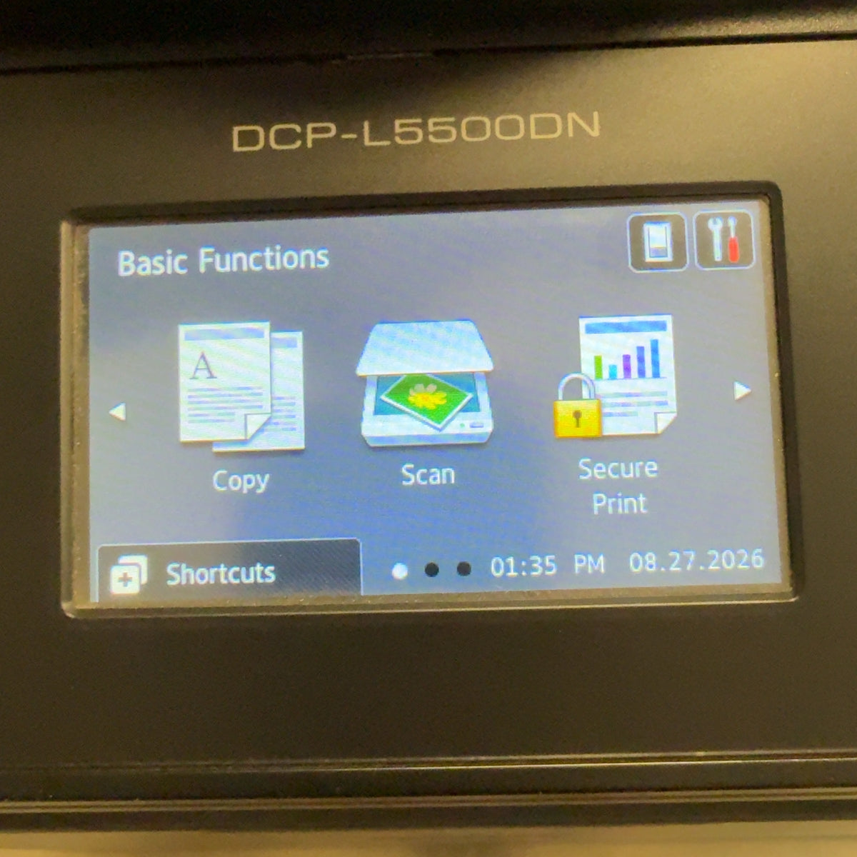 Brother DCP-L5500DN Black & White All-in-One Laser Printer / Copier / Scanner