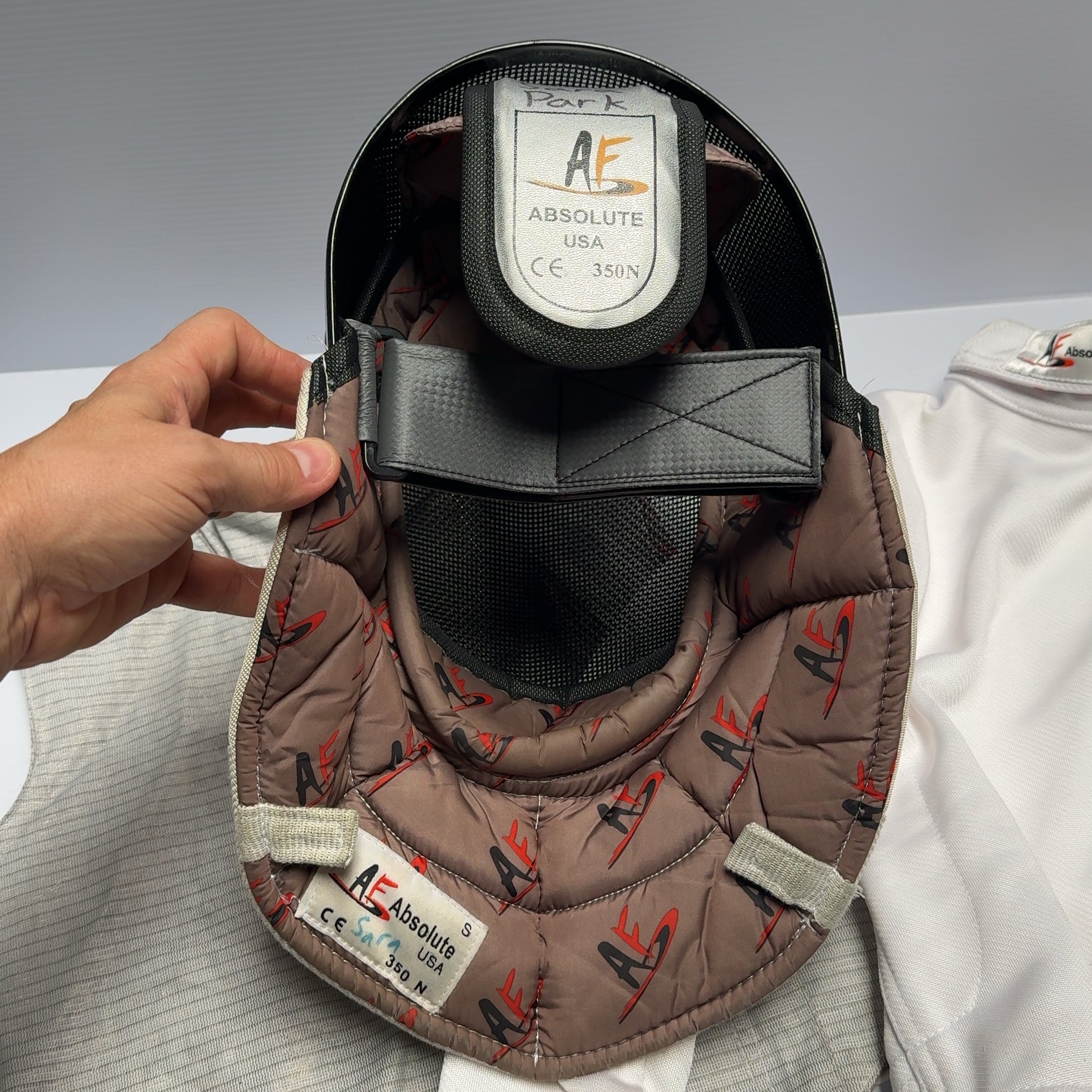 Absolute Fencing Gear - Helmet, Chest Plate, 3 Tops...