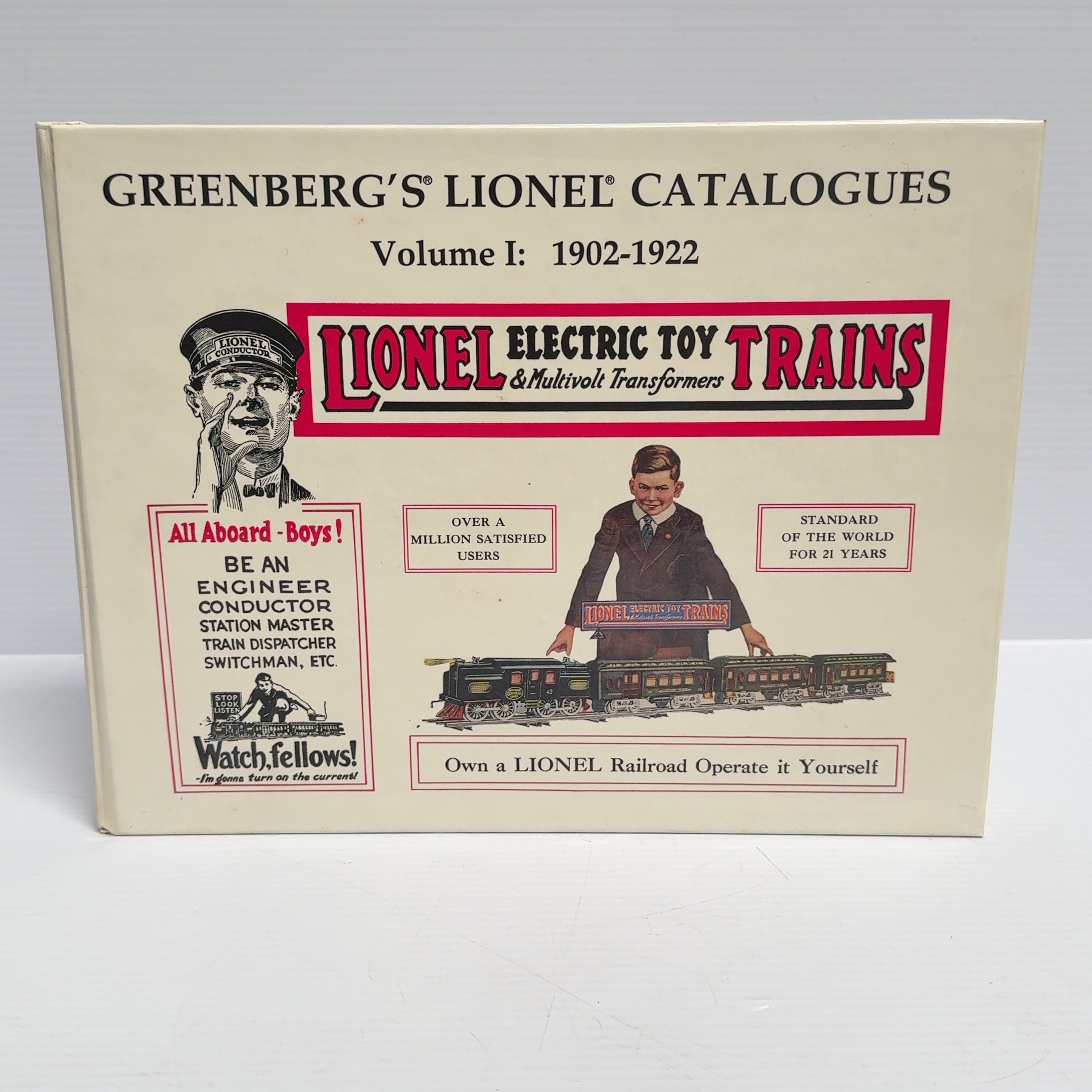 Greenberg's Lionel Catalogue Book 1902-1922 First Edition HC Bruce C. Greenberg