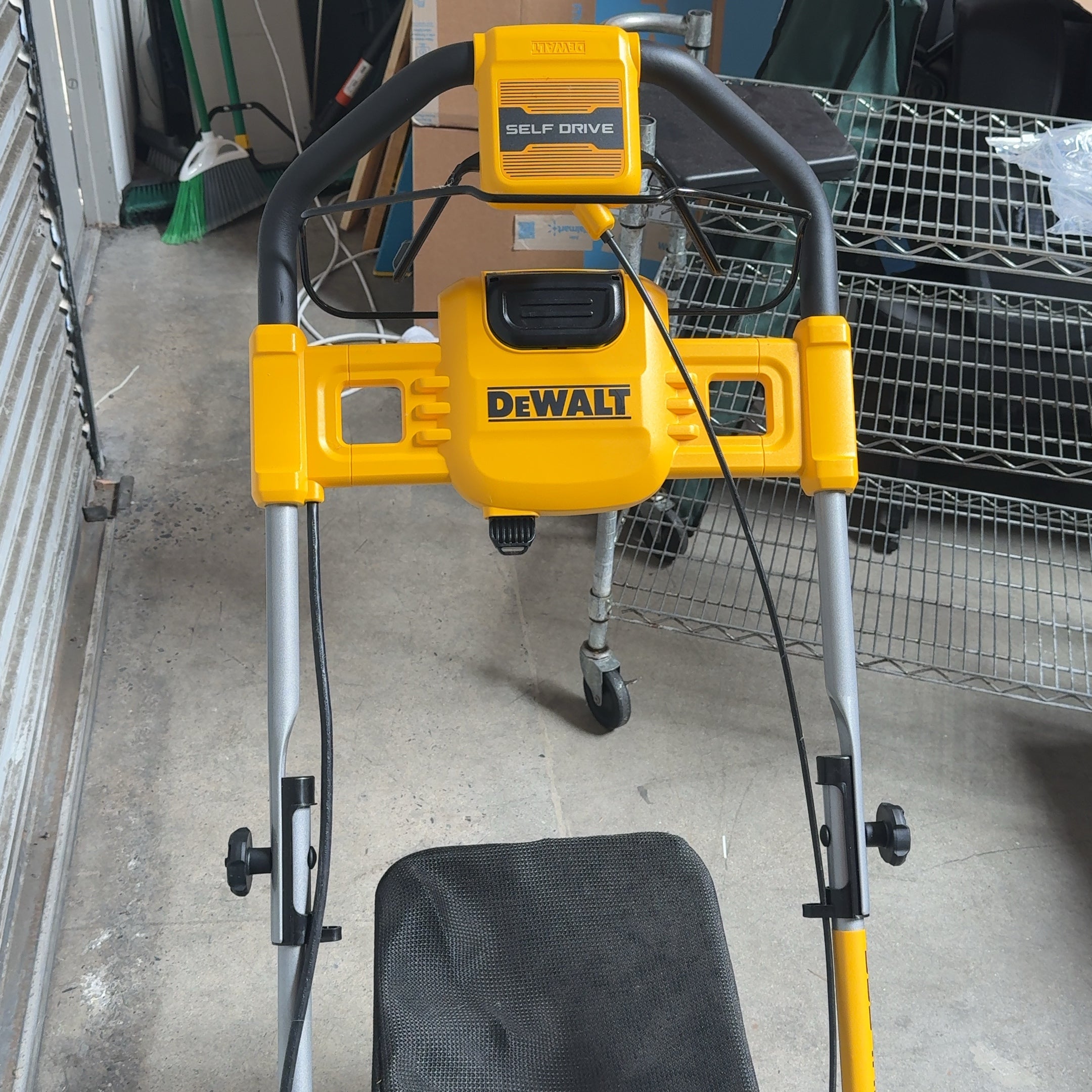 DeWalt Brushless Self Drive Lawn Mower w/ 2 20V Batteries + Chargers