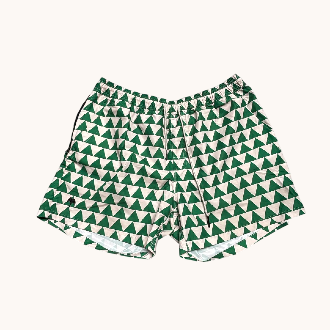 OAS The Resort Swim Short Triangle Jungle Swim Trunks Sz. XXL