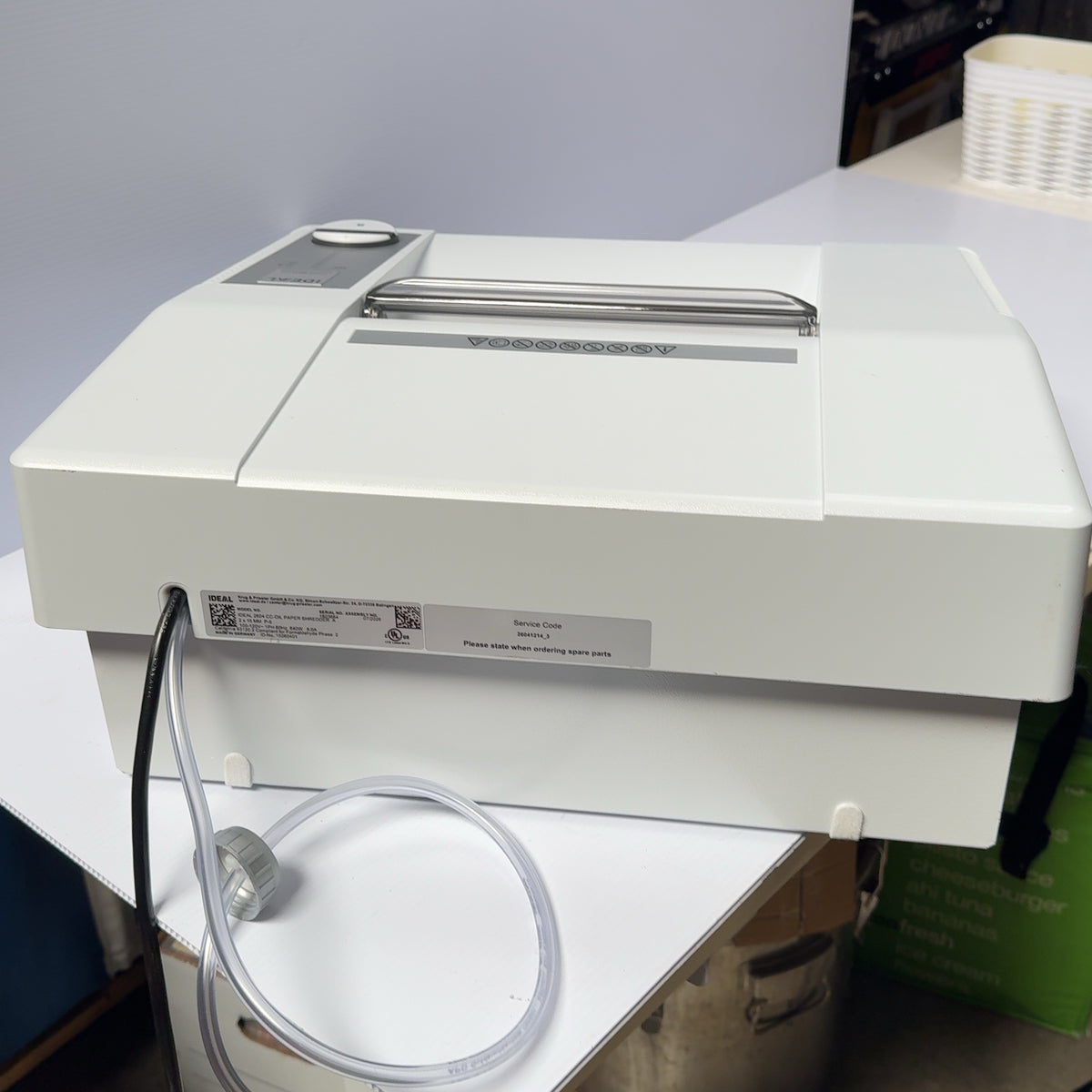 ideal. 2604 Cross-cut Oil Shredder NEW!