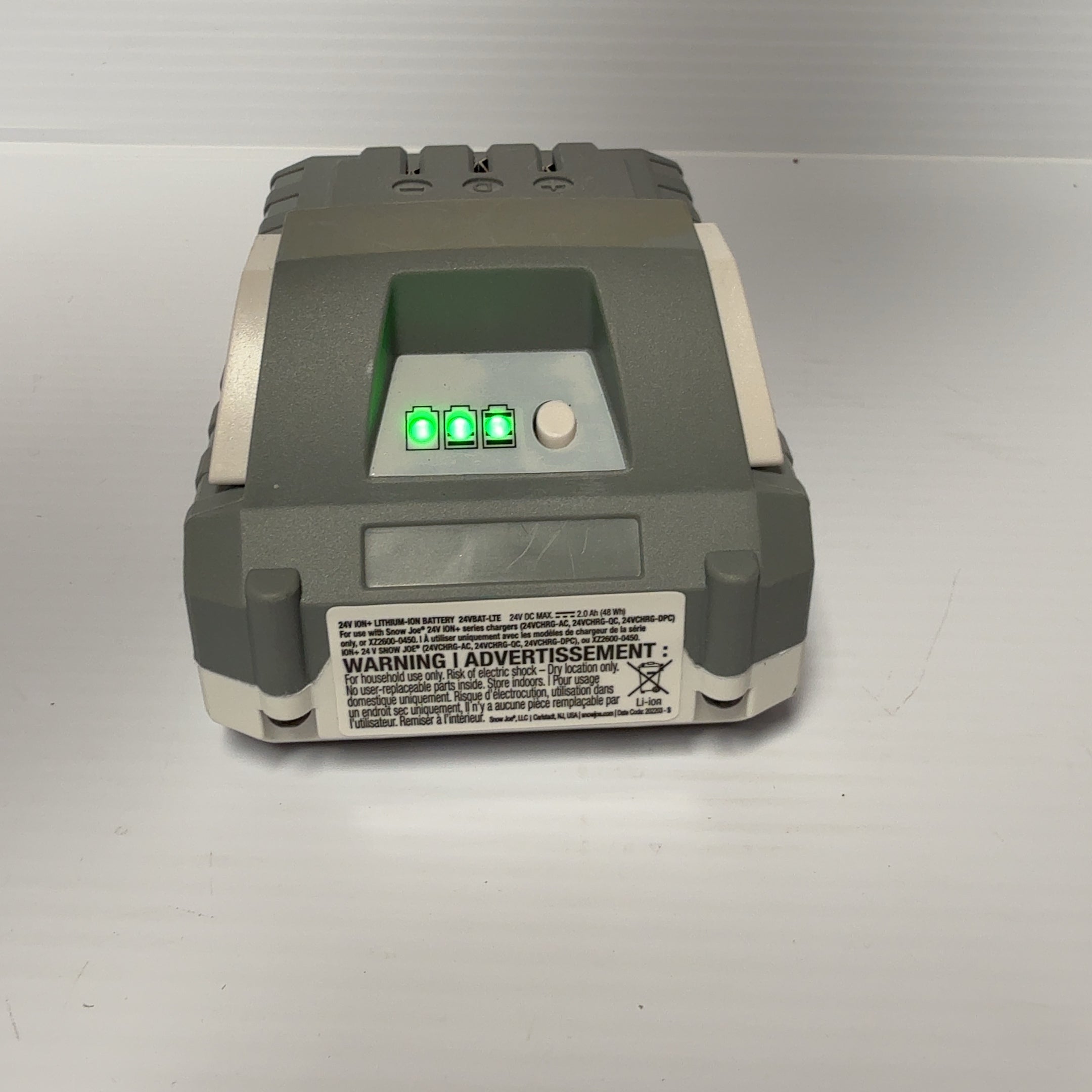 SnowJoe/SunJoe 24V Lithium Ion Battery 24VBAT-LTE