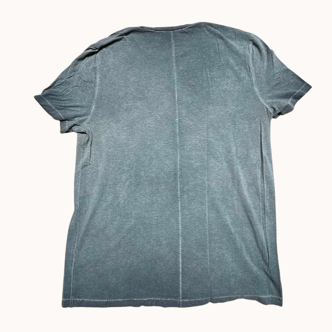 Kiefermann Robins T-Shirt Mens XL Blue Grey Cotton Modal Blend Short Sleeve
