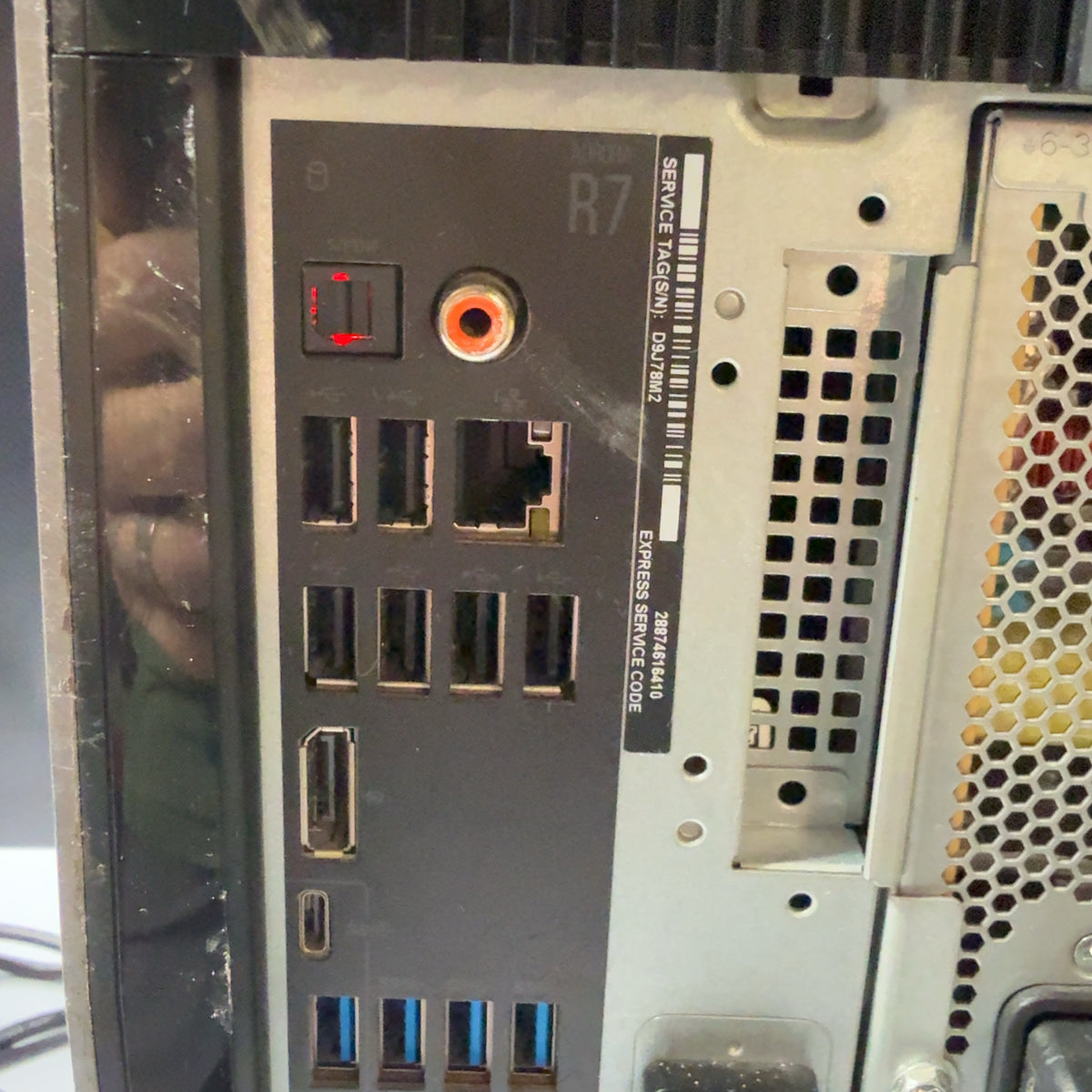 Alienware Aurora R7 Desktop Computer Core i5-8400 2.8GHz 116GB RAM 1TB HD