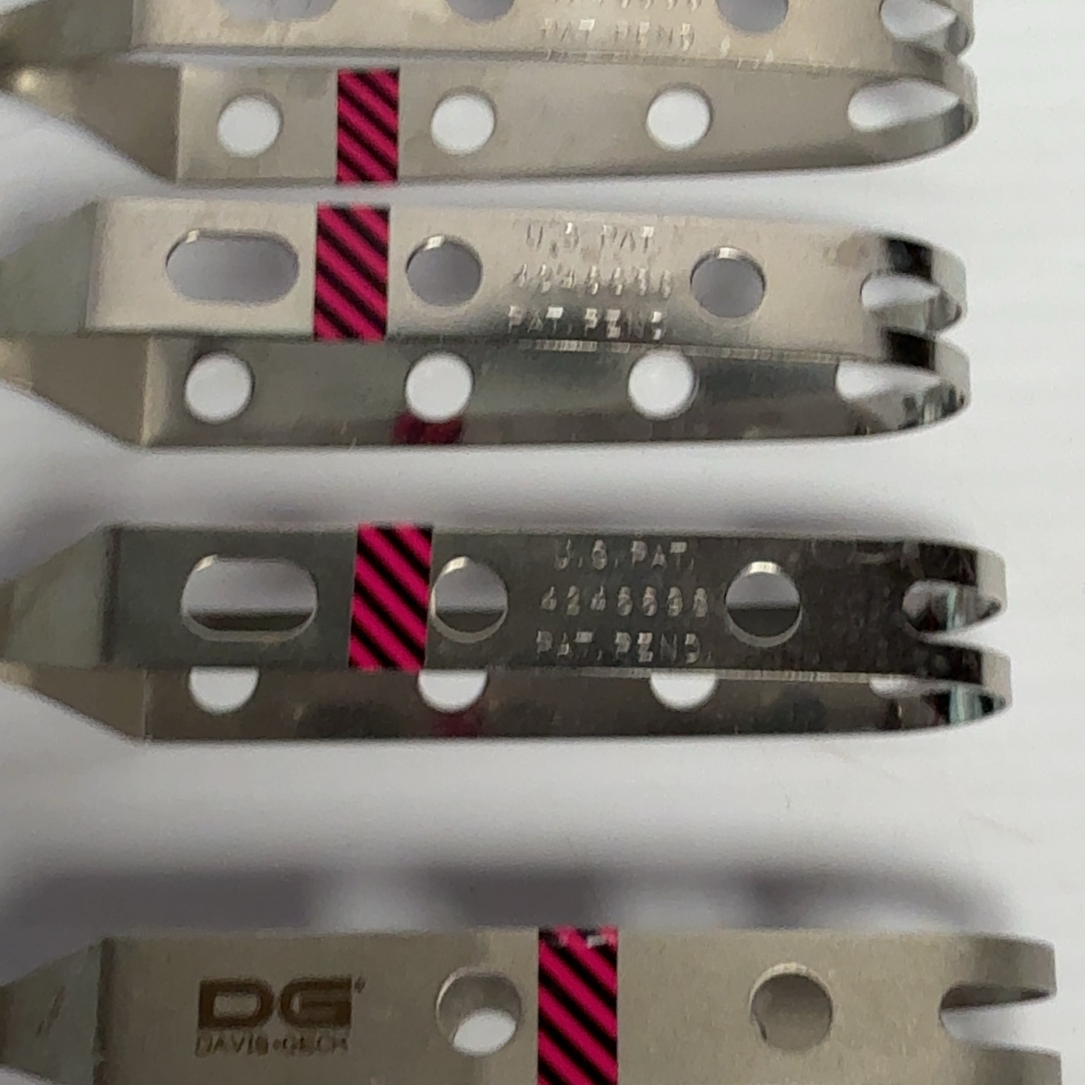 Lot of 6 Surgical Micro Spring Action Scissor Straight, Curved, Sharp Blade