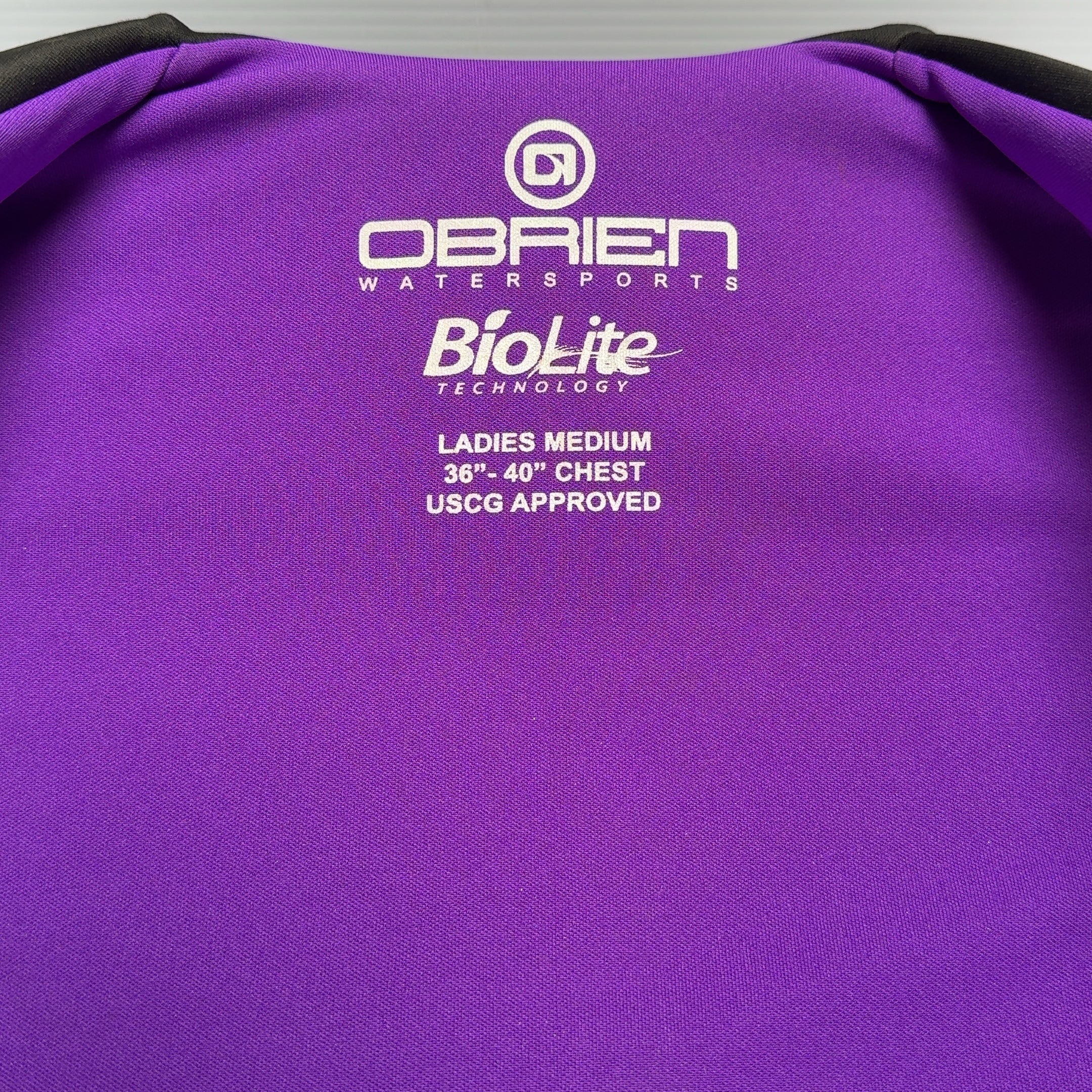 O'Brien Women's Traditional Lightweight Biolite Life Jacket Sz. Medium (36"-40")