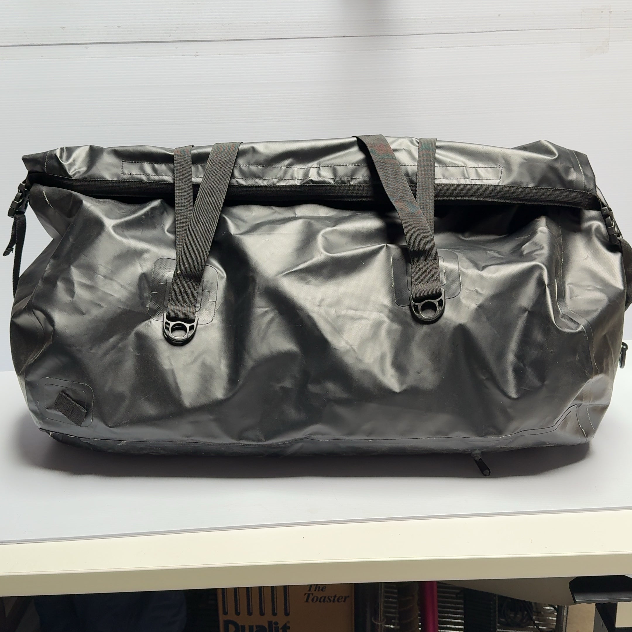Grundens 105 Liter Shackelton Duffel Bag Backpack Roll Down Dry Bag