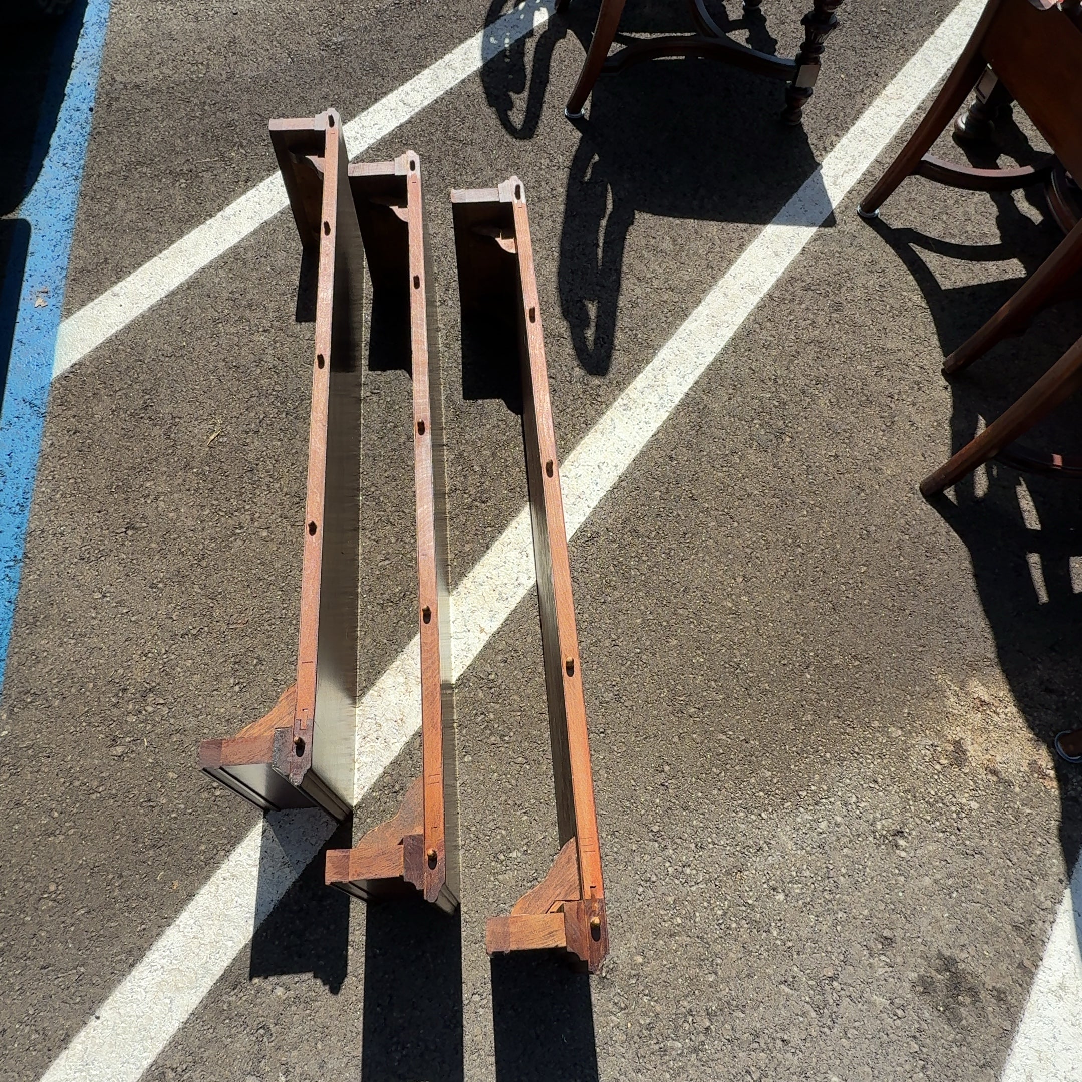 Antique 1920's Jacobean 9 Pc Dining Table Set