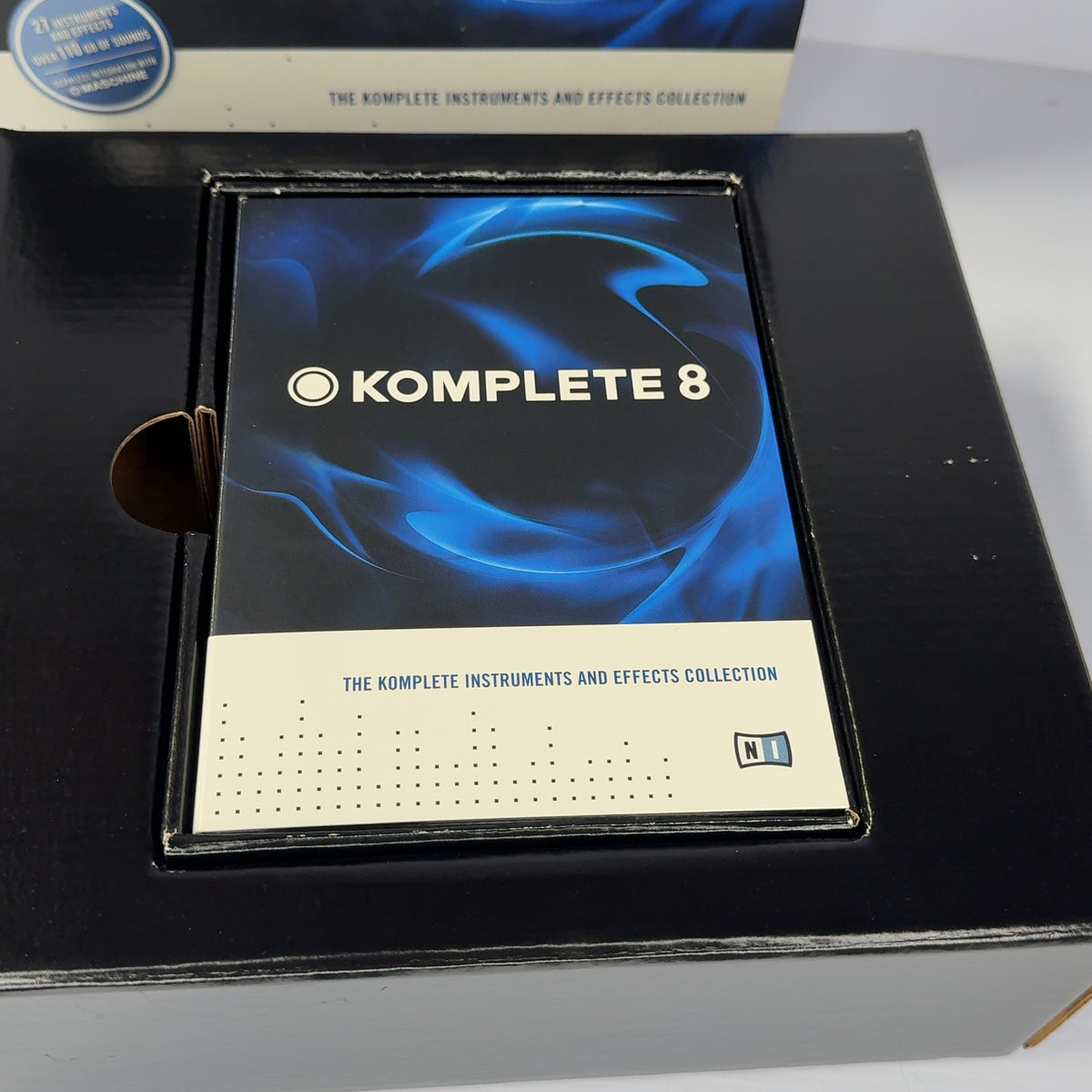 Native Instruments Komplete 8 w/ Serial Number, all Disks, Manual, + Stickers