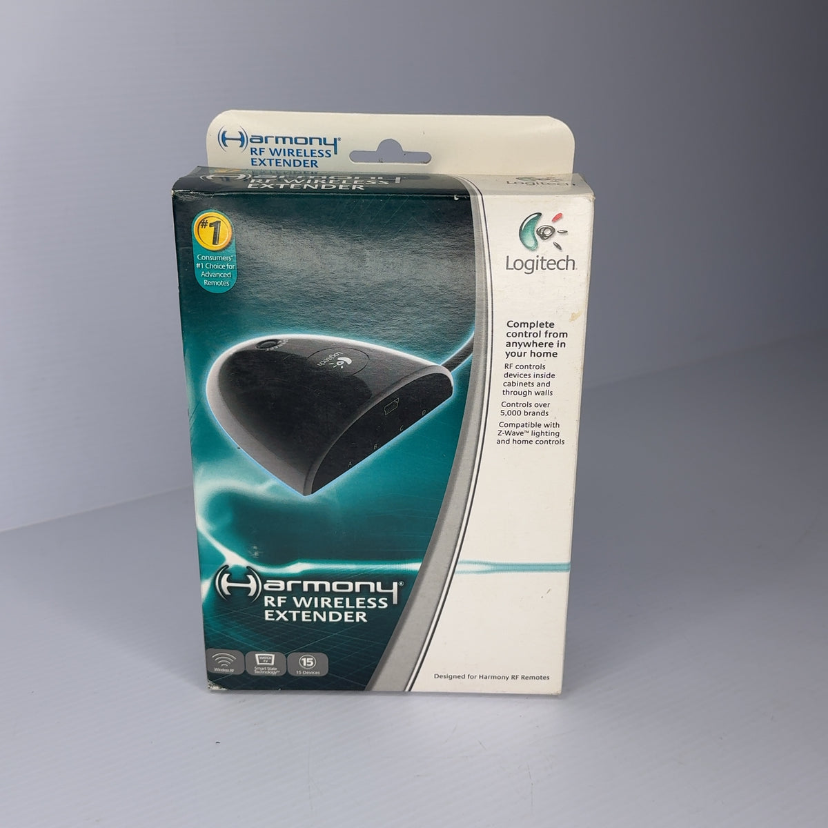 Logitech Harmony RF Wireless Extender for Harmony RF Remotes Z-Wave Compatible