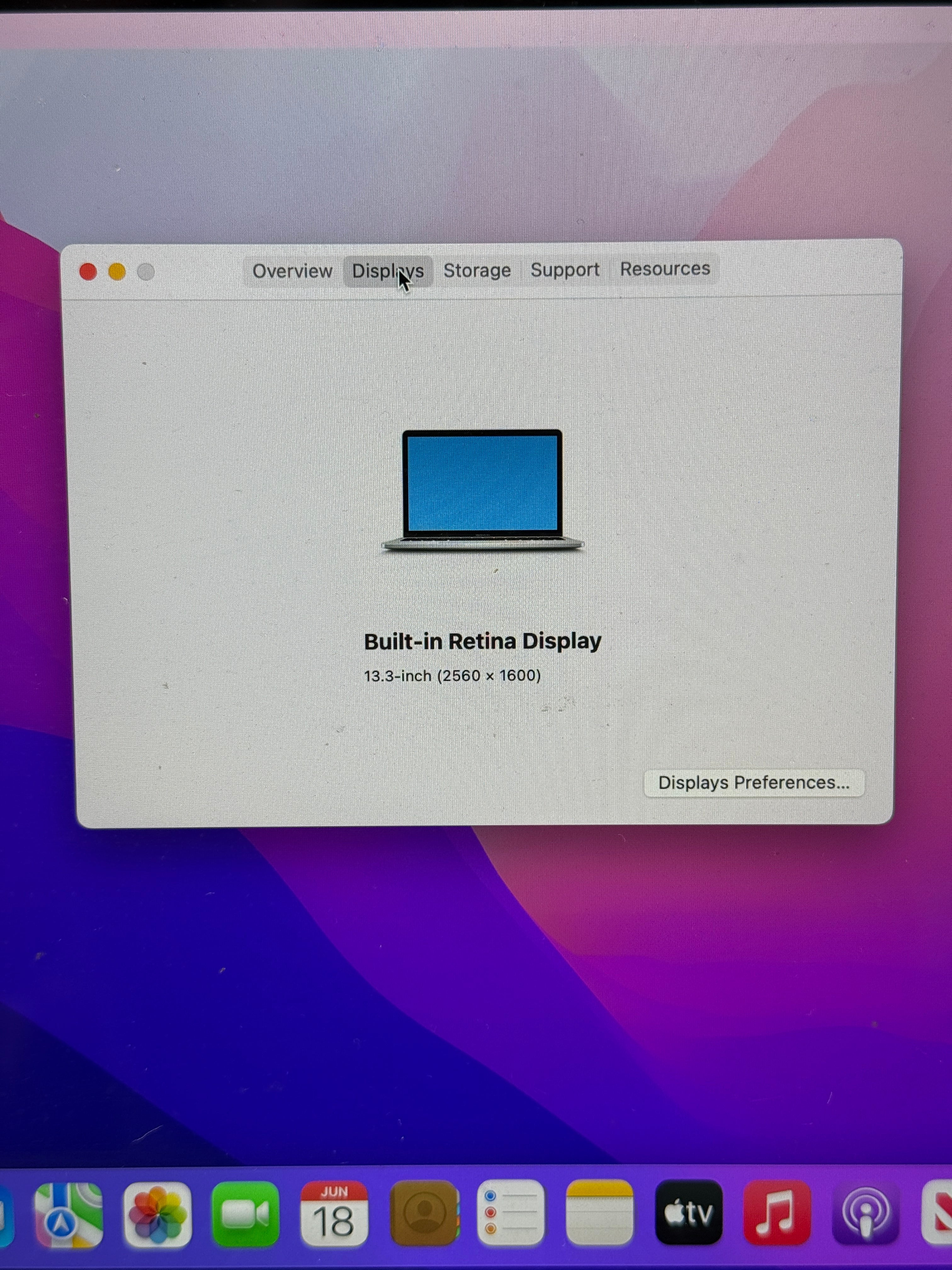 Apple MacBook Pro 13" (2016) Touch Bar i7 3.3GHz 16GB RAM 500GB SSD Silver