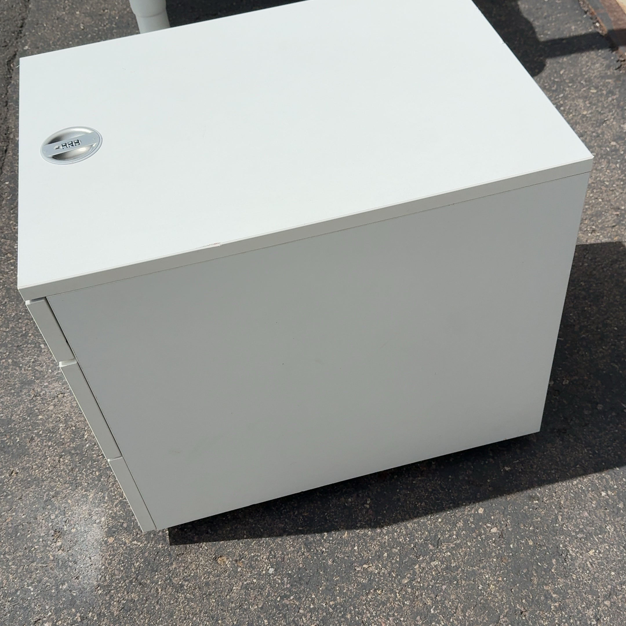 IKEA GALANT 3 - Drawer Unit On Casters White w/ Silver Hardware