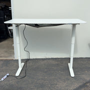 IKEA Electric Standing Desk 23"-49" in White