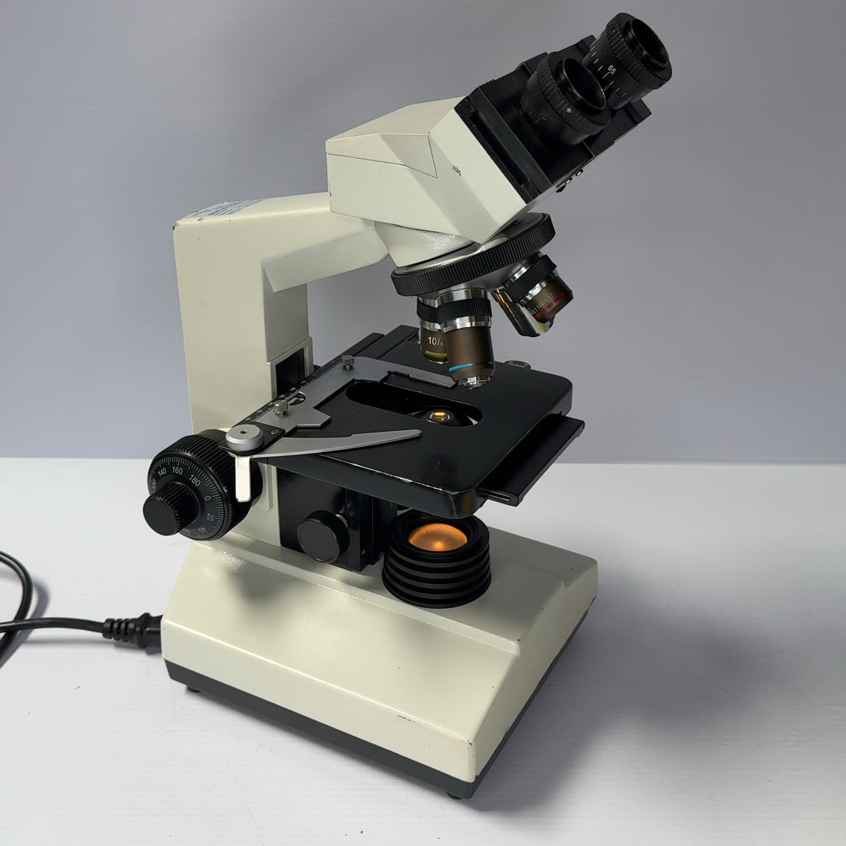 XSZ-107BN Lab Microscope Biological Microscope w/ Light