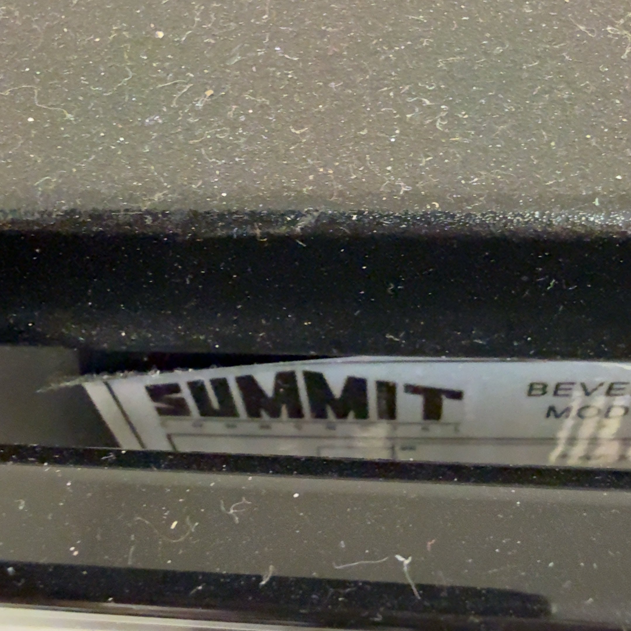Summit Compact Beverage Center Mini Fridge Model SCR112L