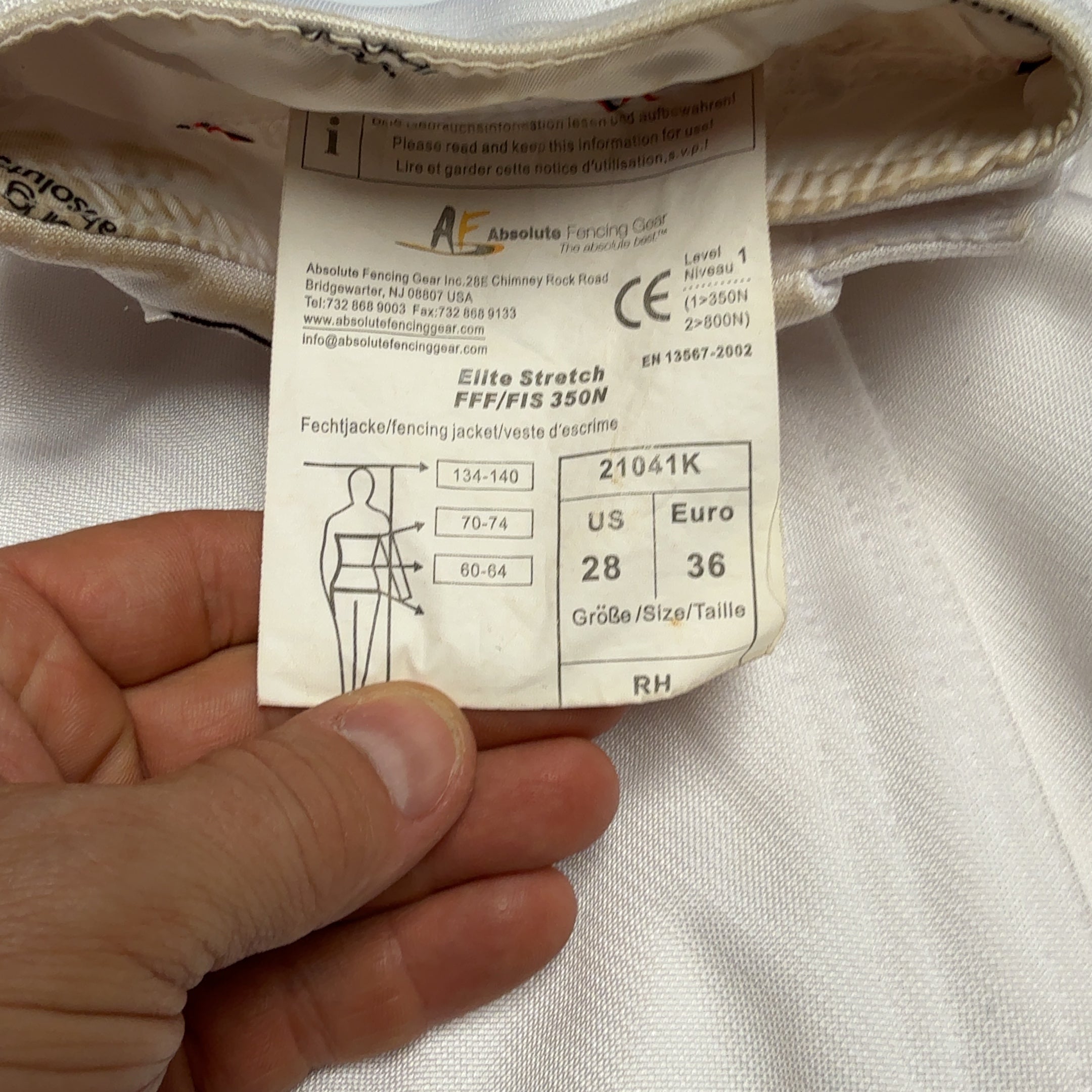 Absolute Fencing Gear - Helmet, Chest Plate, 3 Tops...