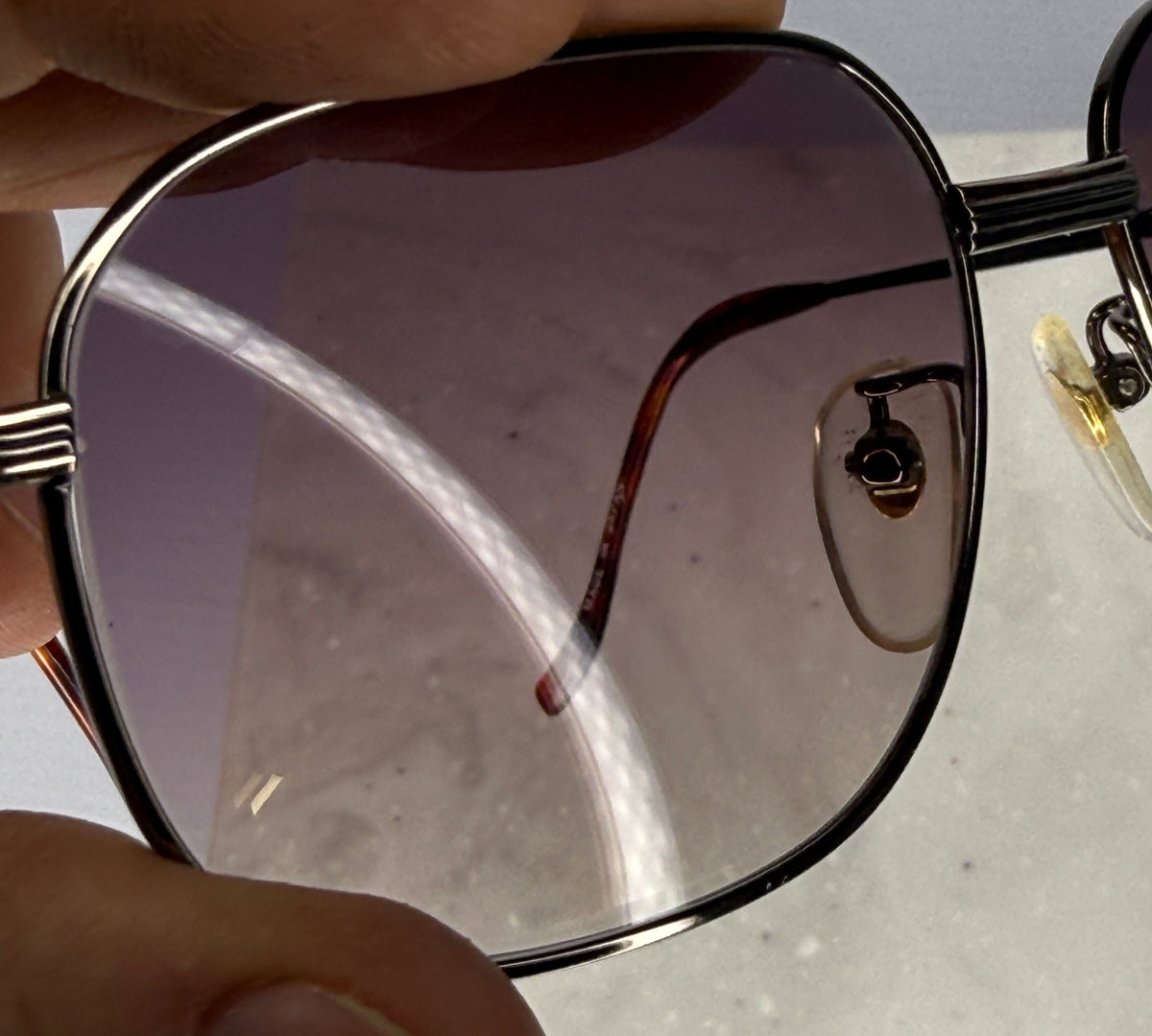RARE! Citizen Forma Wire-Frame Sunglasses 0705 56-15-140 Made in Japan