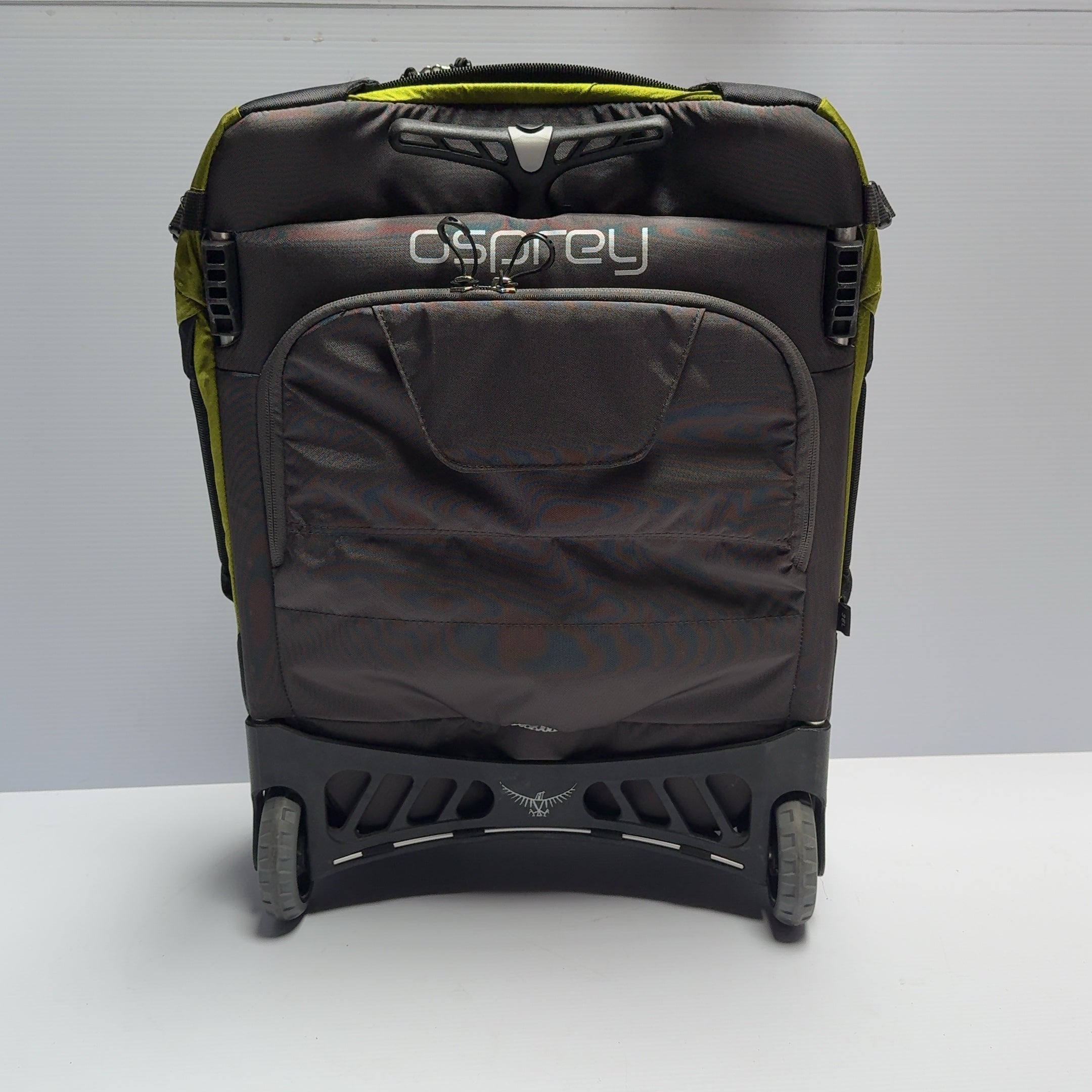 Osprey Ozone High Road LT 36L Wheeled Luggage Rolling Suitcase Bag Black & Green