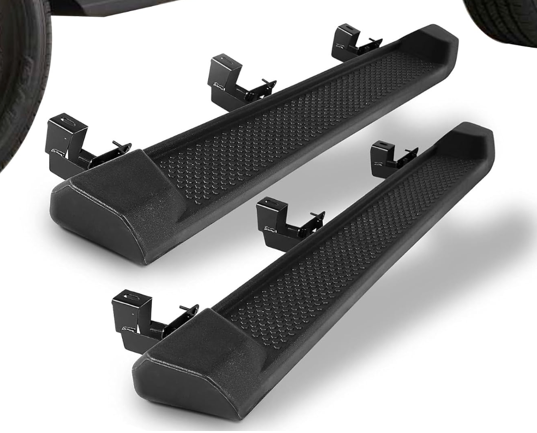NIB 6 inch Running Boards / Side Steps 2018-2026 Jeep Wrangler JL 4 Door, 4xe, Black