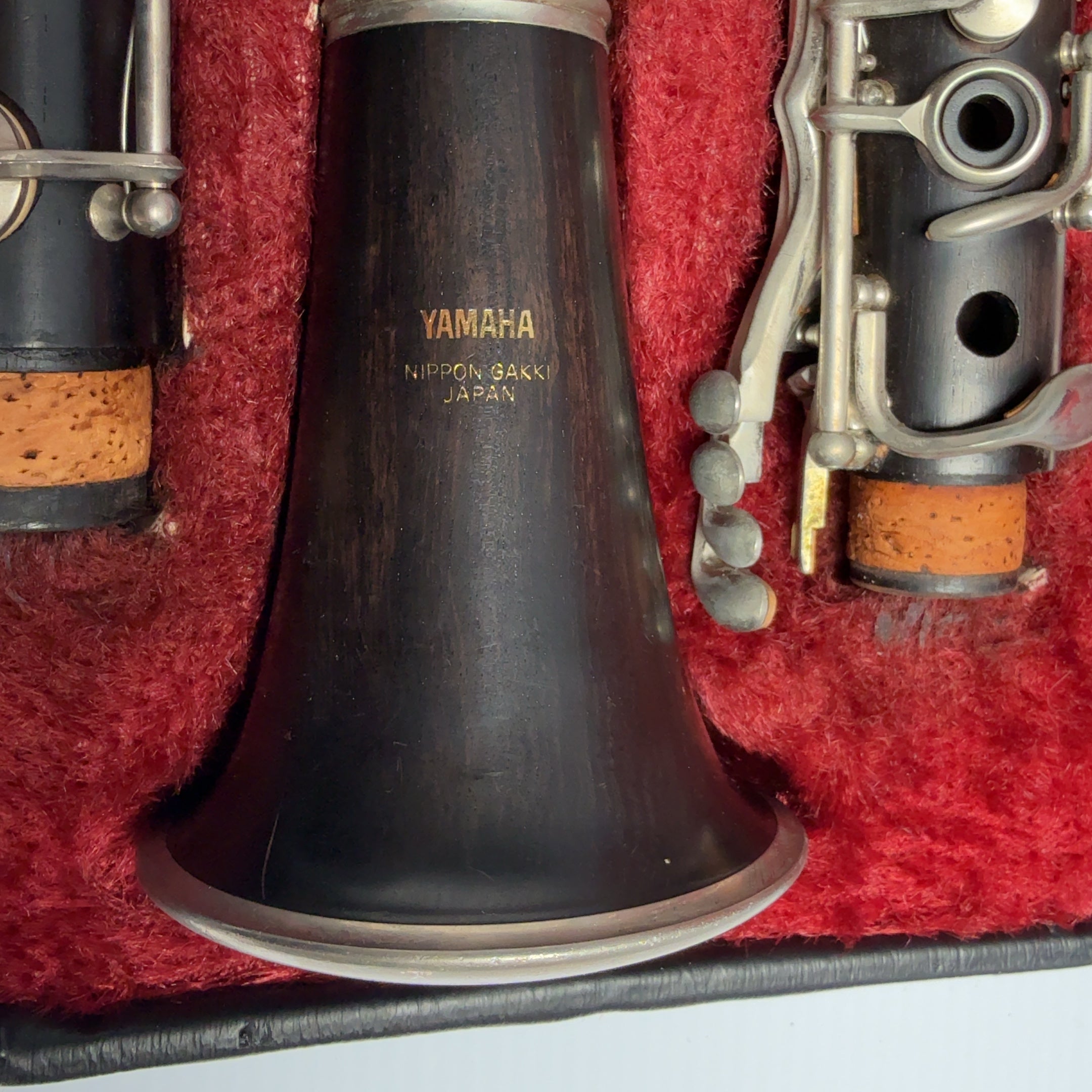 Yamaha Nippon Gakki YCL 34 Wood Clarinet With Mouthpiece + Original Hard Case