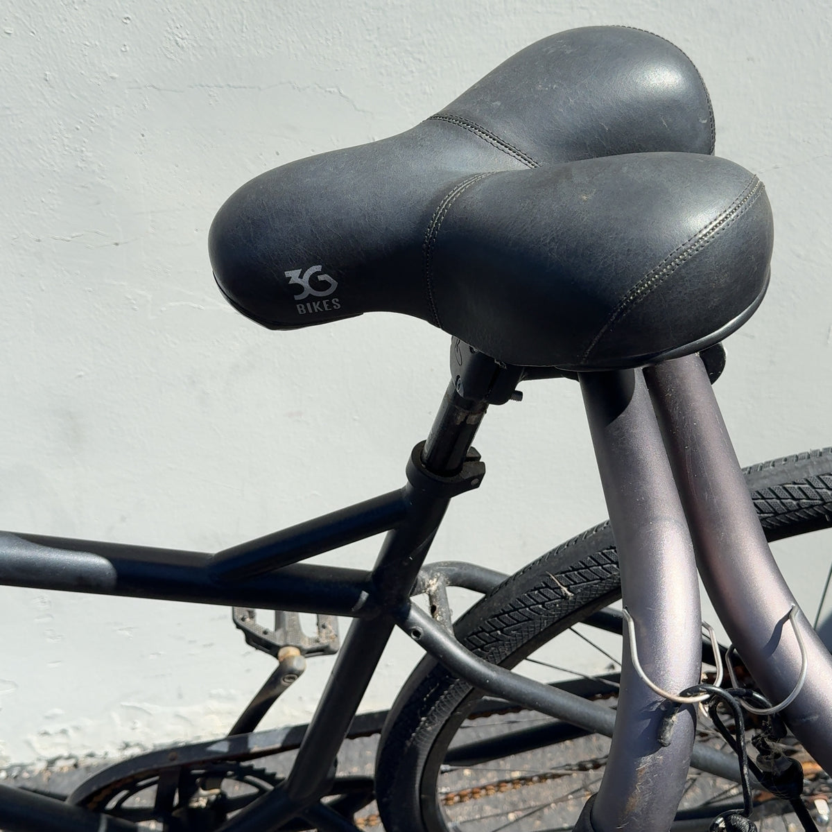 3G Bikes Chicago 1spd Cruiser w/ Surfboard Rack