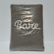 NEW! Bare Home Flannel Queen Sheet Set in Gray - 100% Cotton
