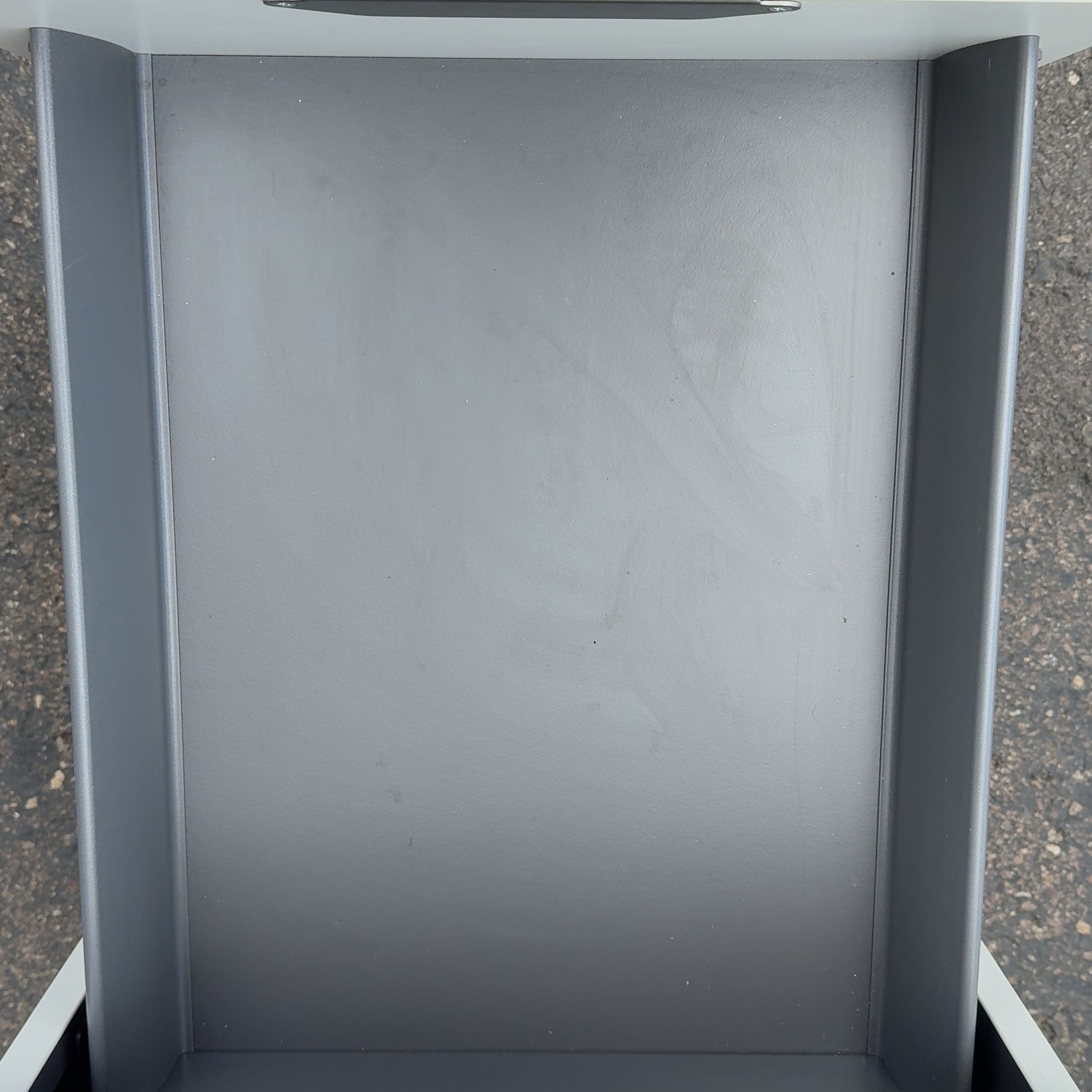IKEA GALANT 3 - Drawer Unit On Casters White w/ Silver Hardware